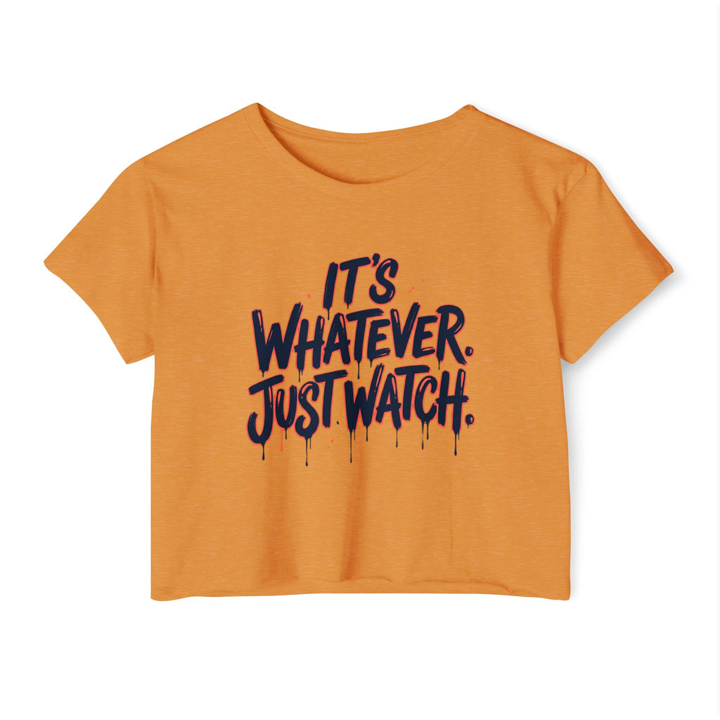 Just Watch Crop Top