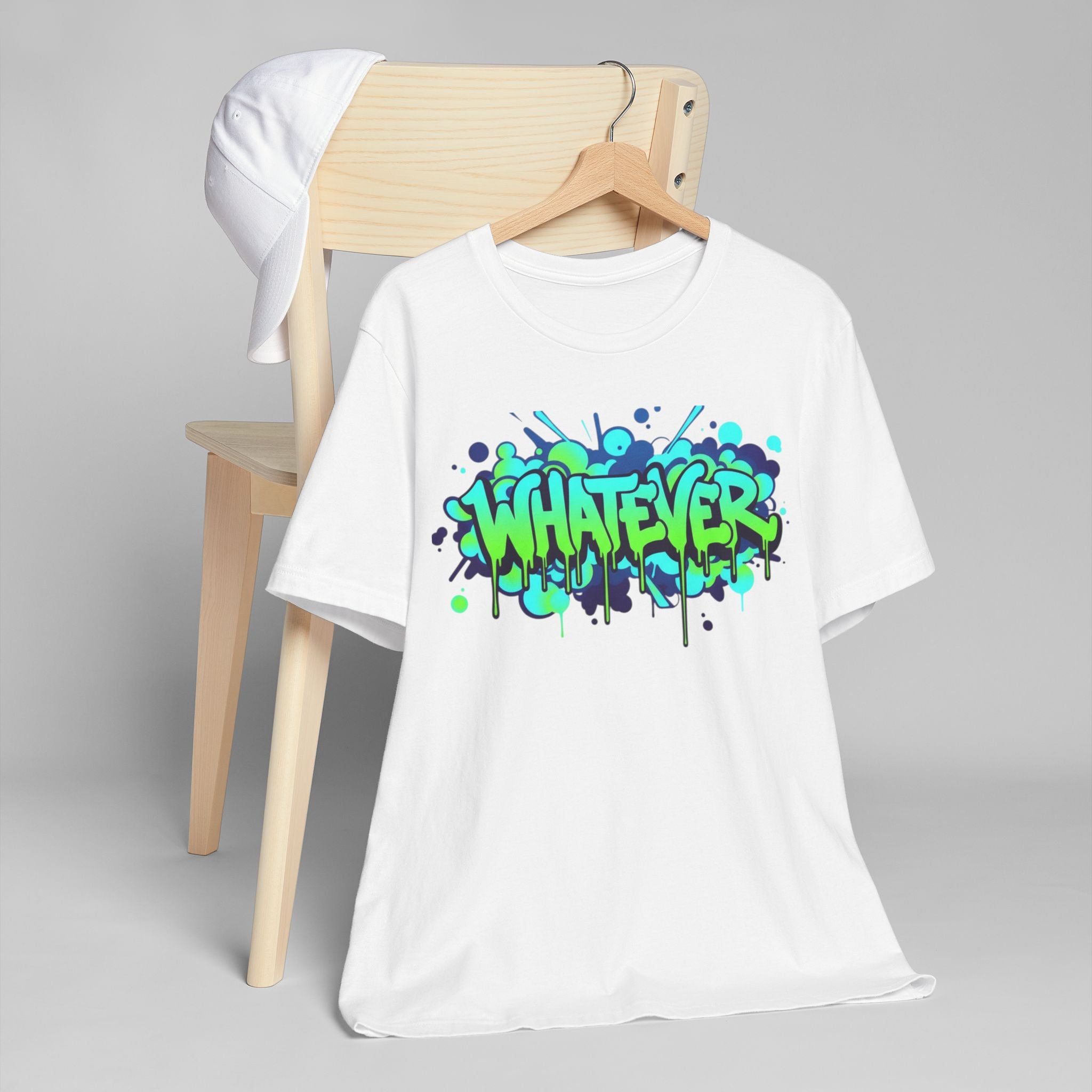 Urban Graffiti Drip Tee — Streetwear Graphic T-Shirt