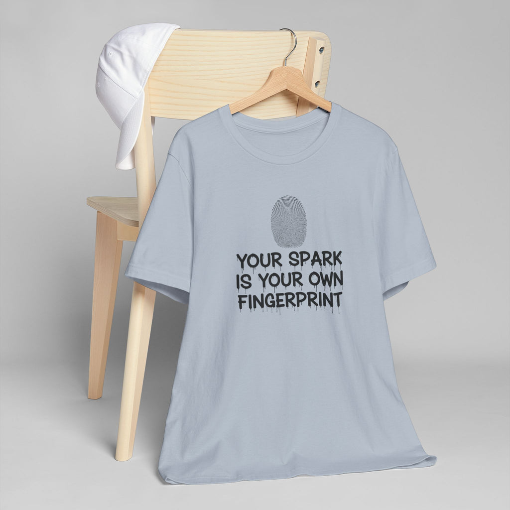 Your Spark Fingerprint Tee | Born to Stand Out