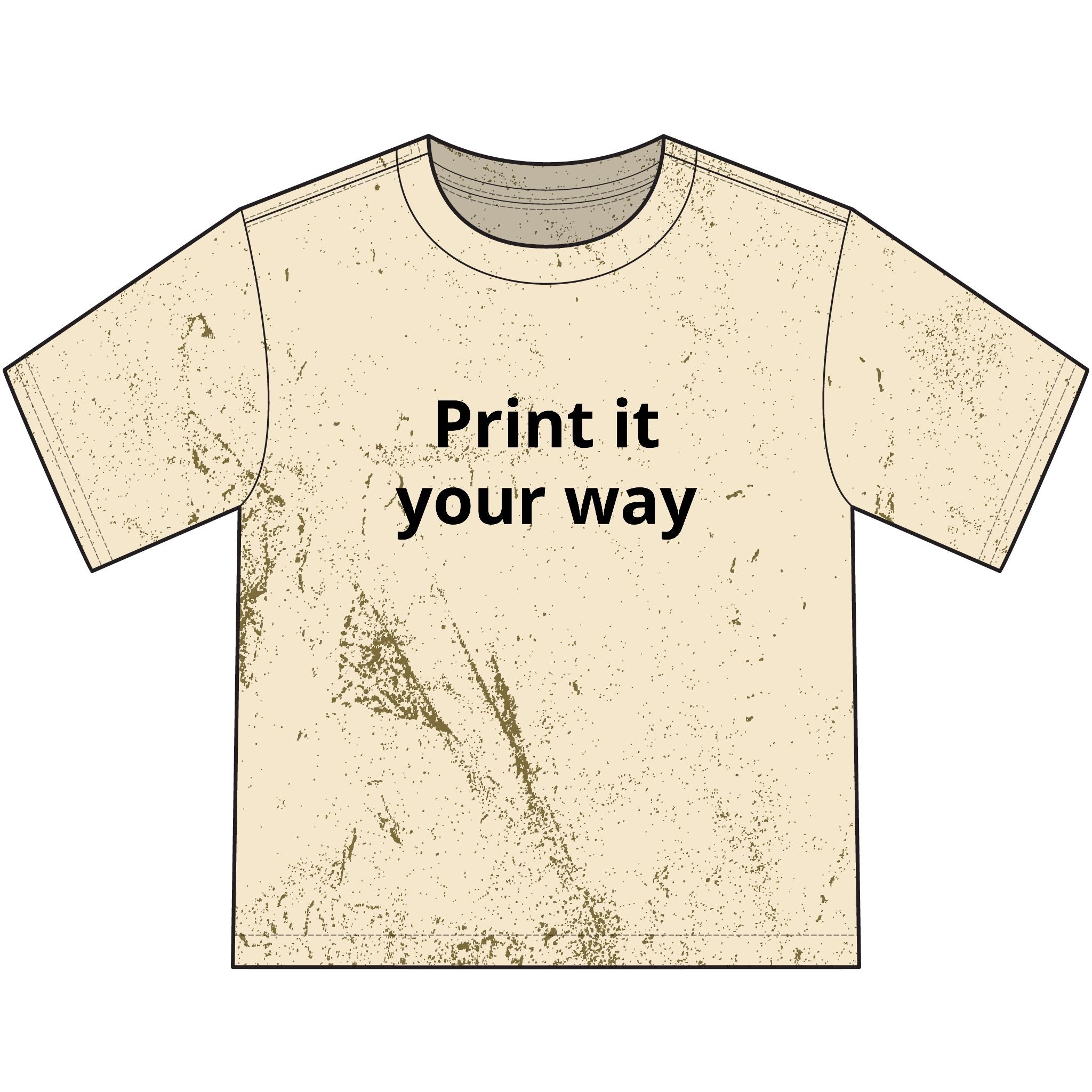 Youth Distressed Graphic Tee