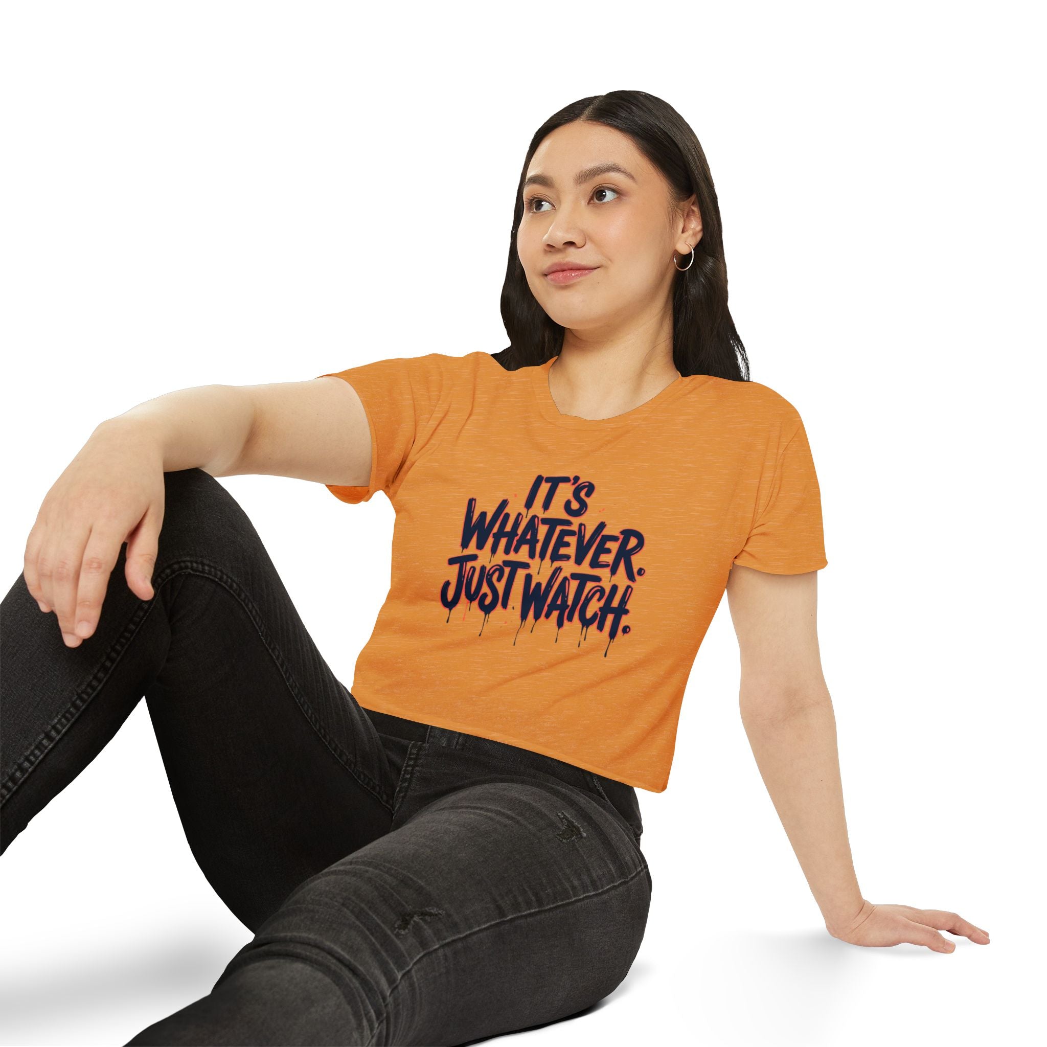 Just Watch Crop Top