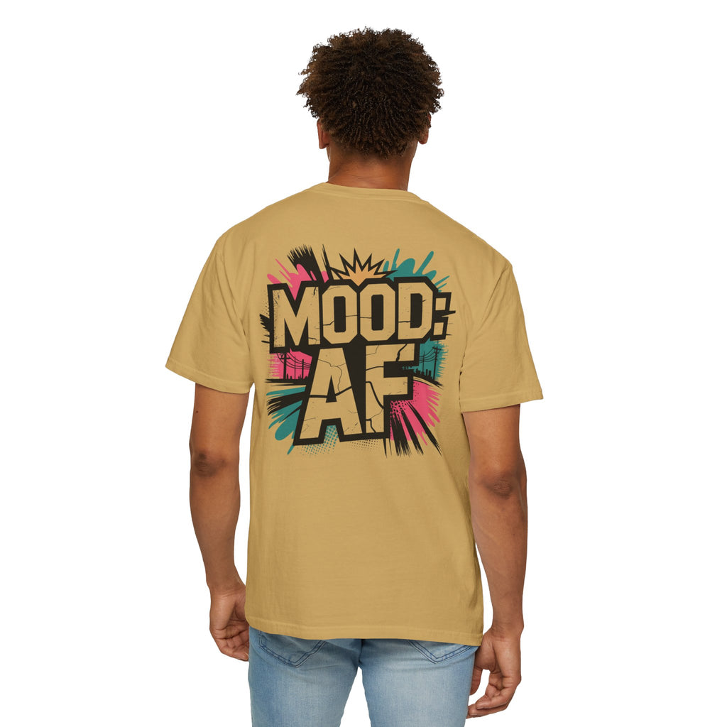 MOOD AF Graphic Tee — Bold Retro Pop-Art Unisex T-Shirt