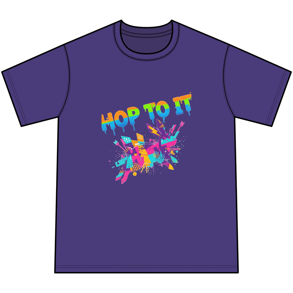 Hop To It Tie-Dye Kids Tee