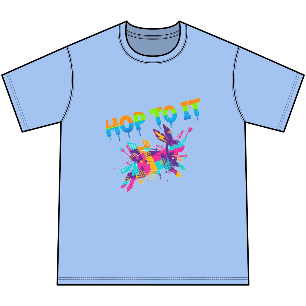 Hop To It Tie-Dye Kids Tee