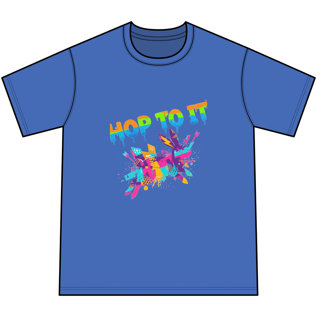 Hop To It Tie-Dye Kids Tee