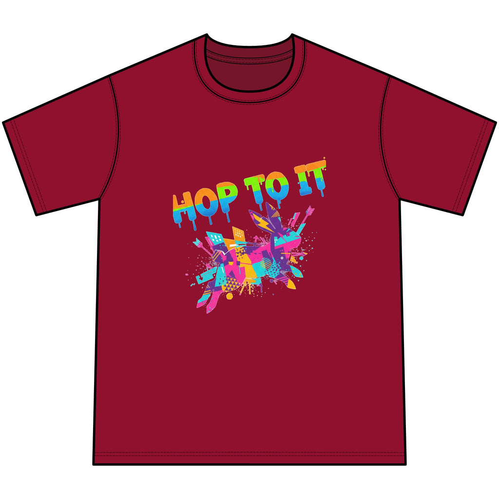 Hop To It Tie-Dye Kids Tee