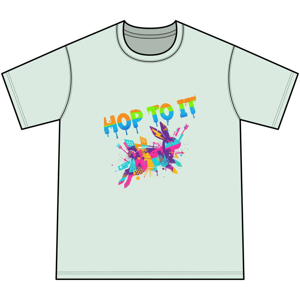 Hop To It Tie-Dye Kids Tee