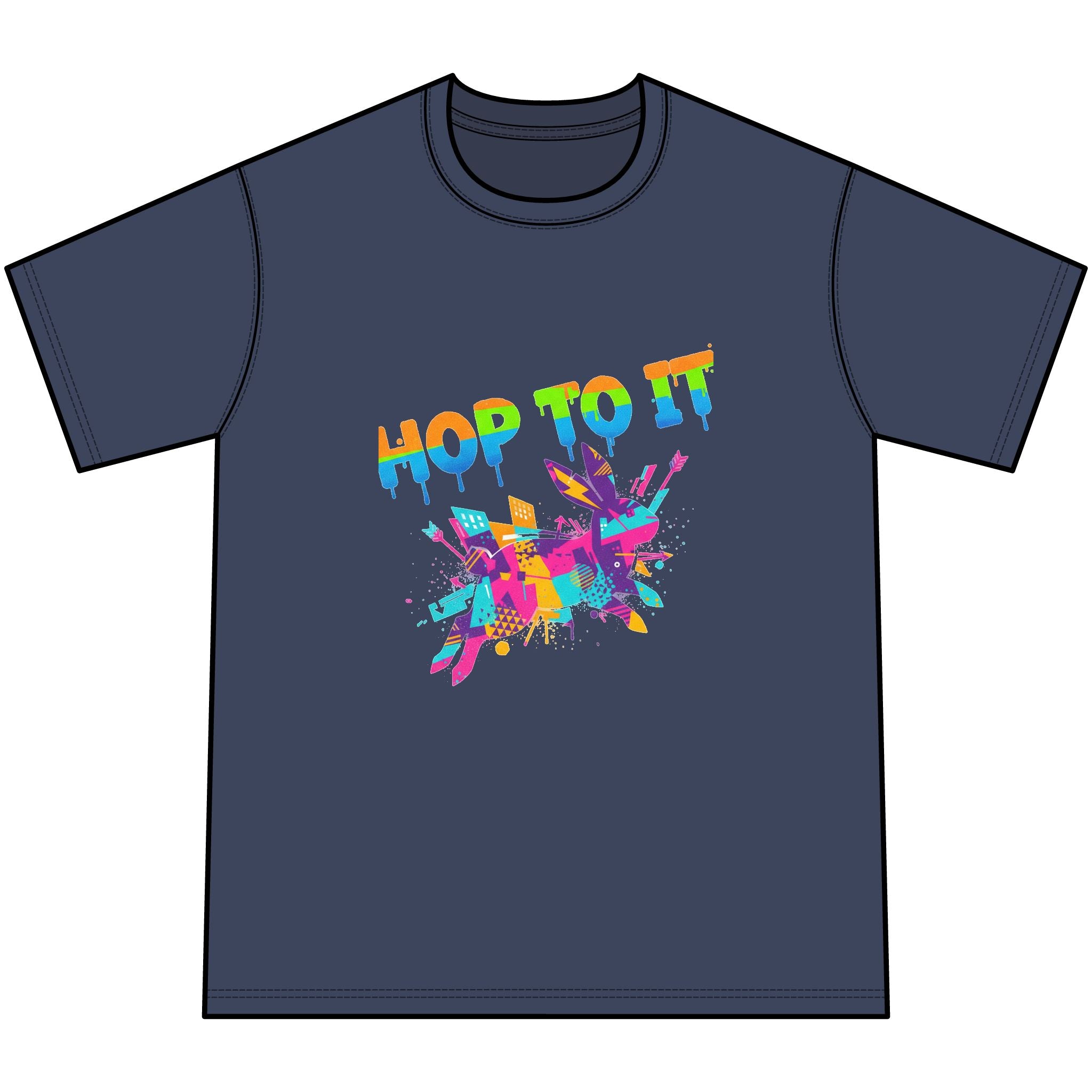Hop To It Tie-Dye Kids Tee