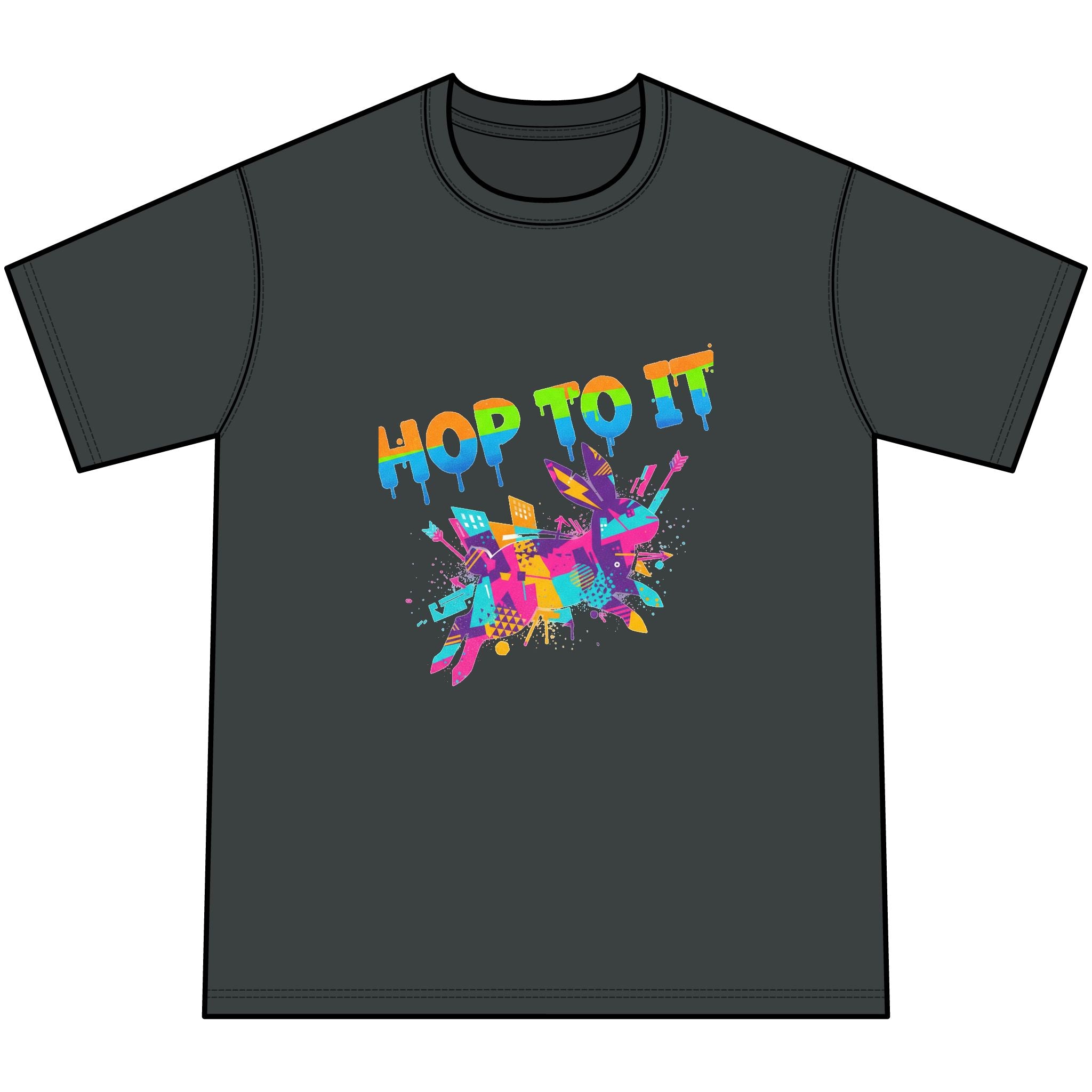 Hop To It Tie-Dye Kids Tee
