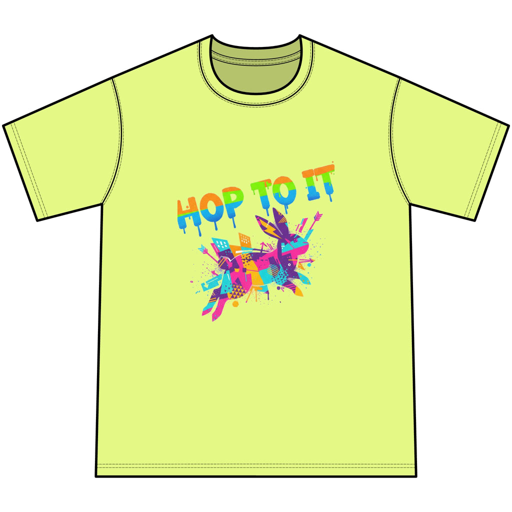 Hop To It Tie-Dye Kids Tee