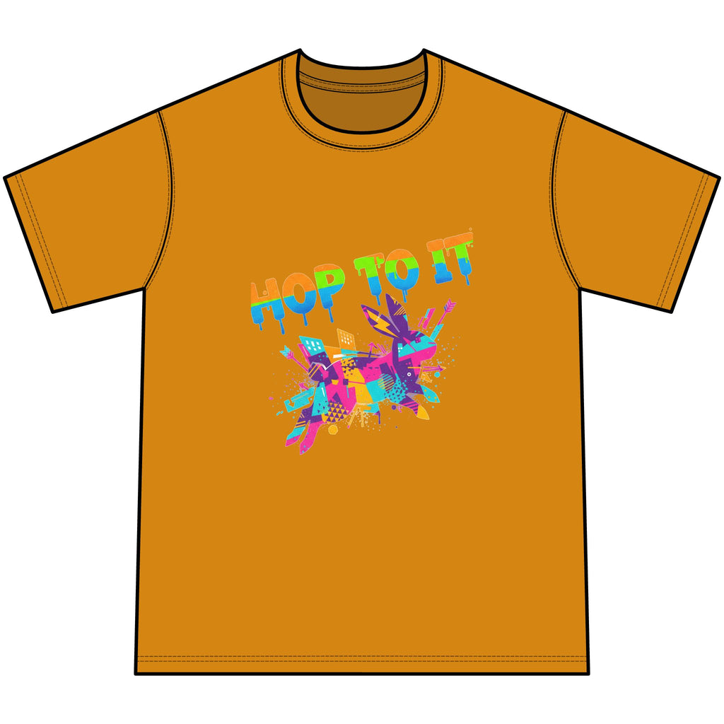 Hop To It Tie-Dye Kids Tee