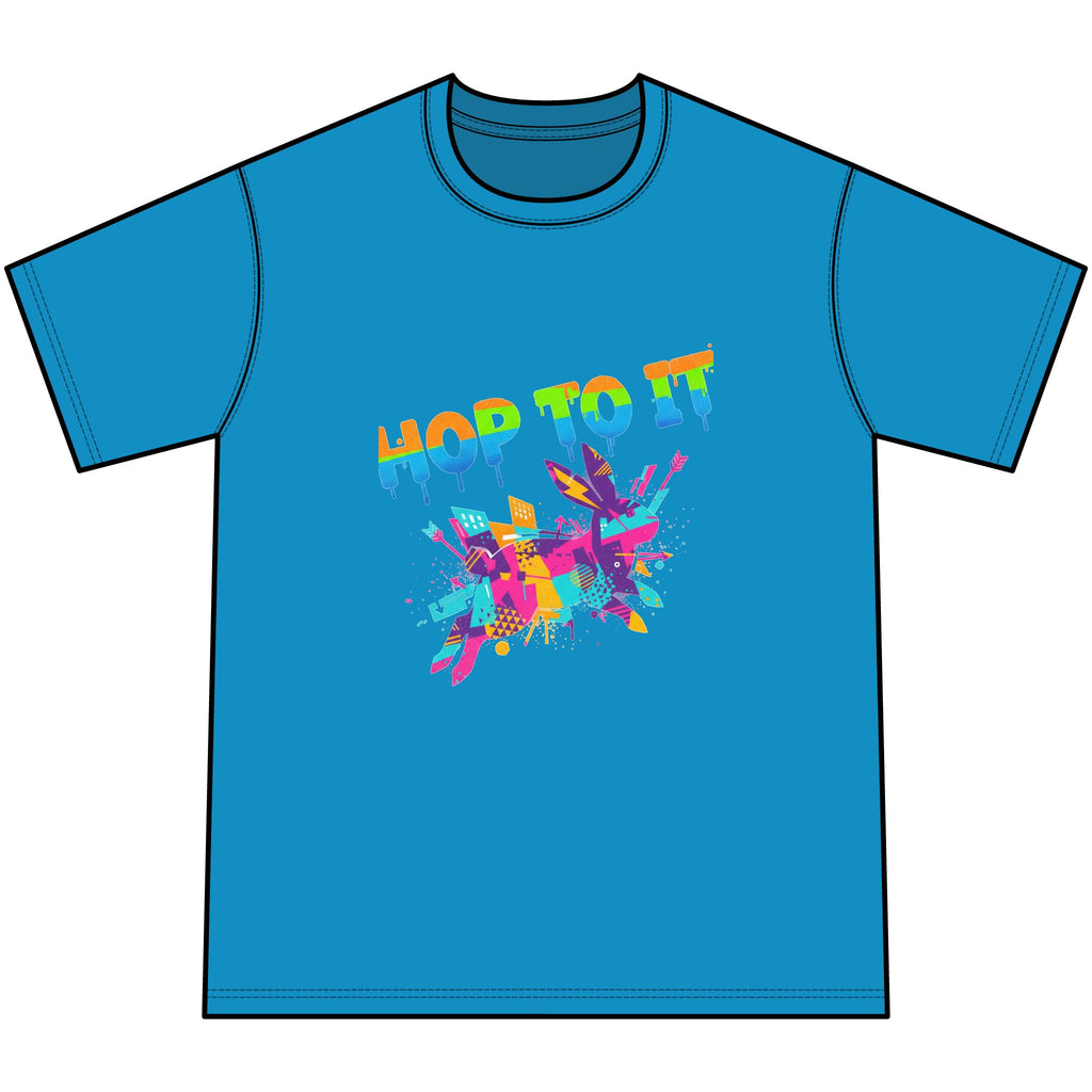 Hop To It Tie-Dye Kids Tee