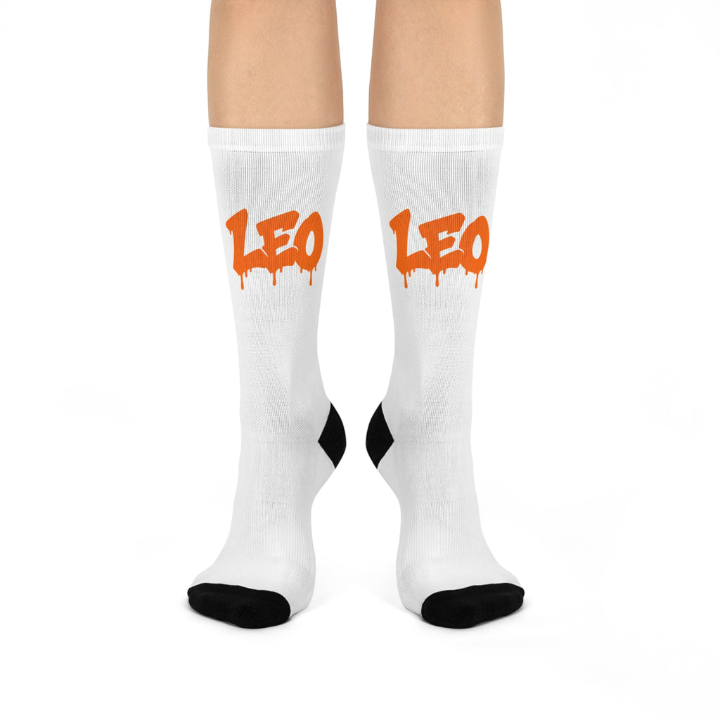 Leo Zodiac Crew Socks
