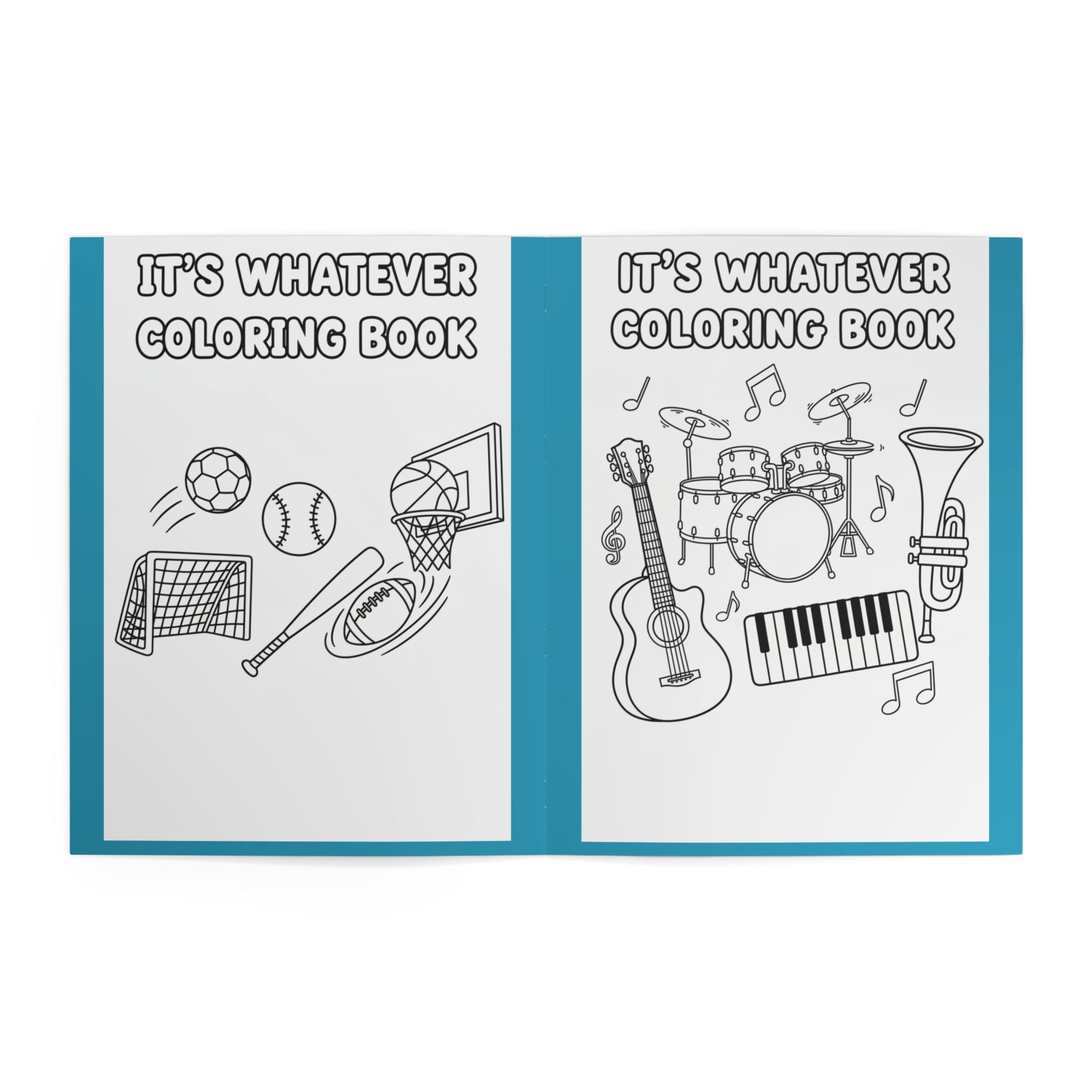 It's Whatever Kids Coloring Book