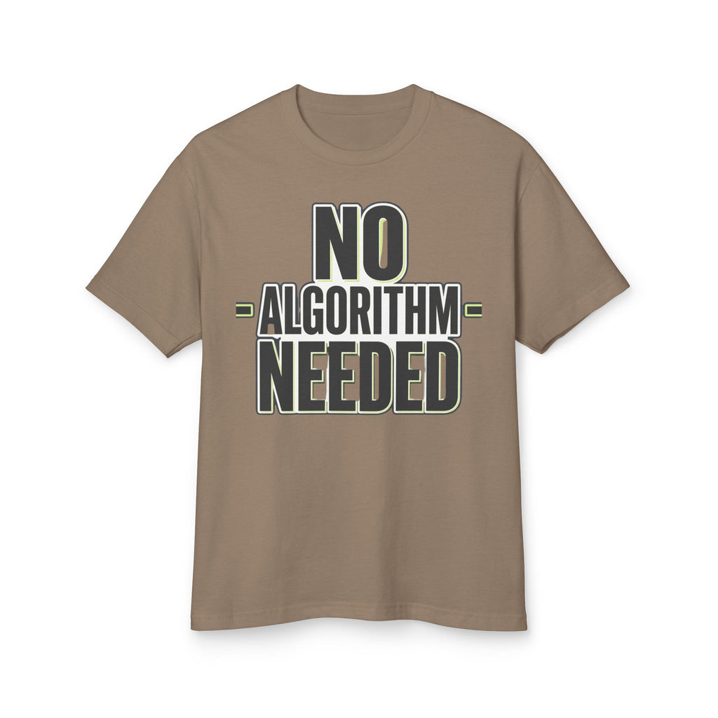 No Algorithm Needed Tee