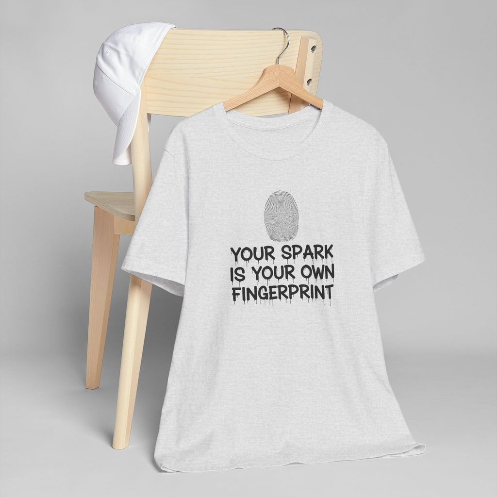 Your Spark Fingerprint Tee | Born to Stand Out