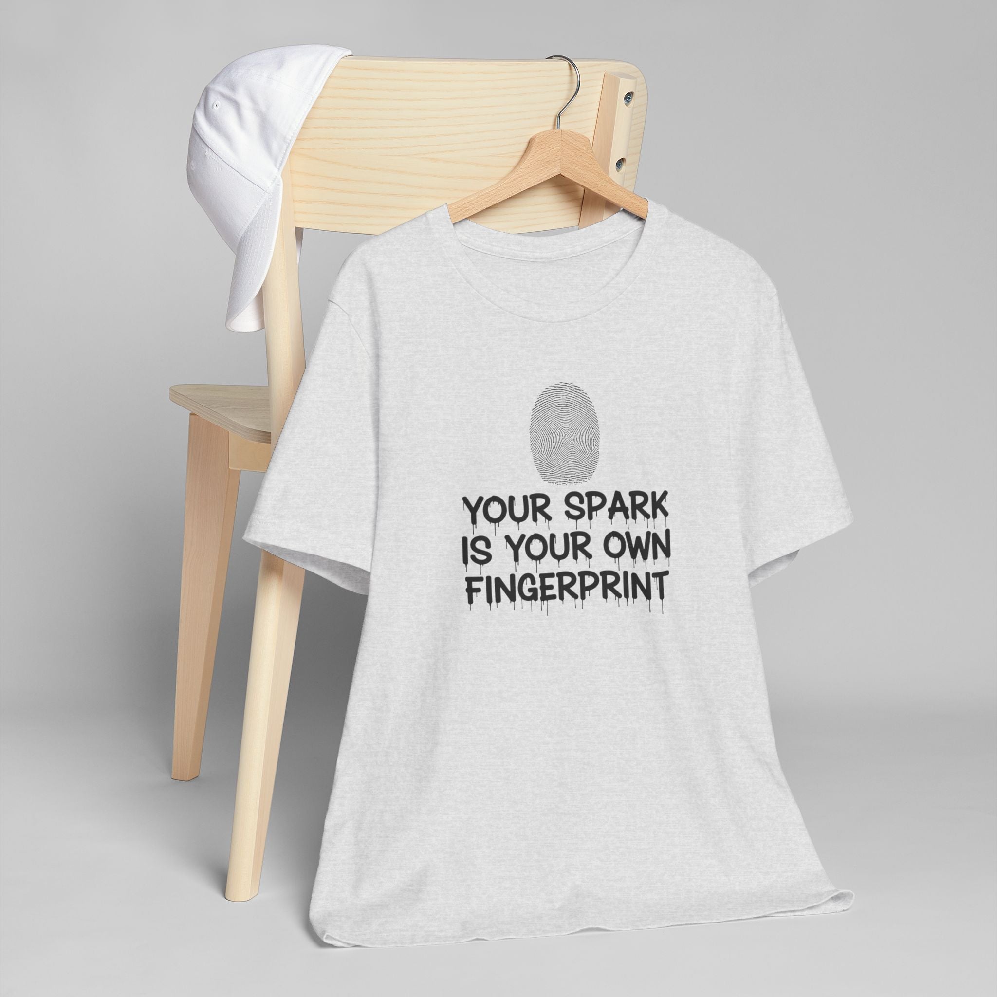 Your Spark Fingerprint Tee | Born to Stand Out