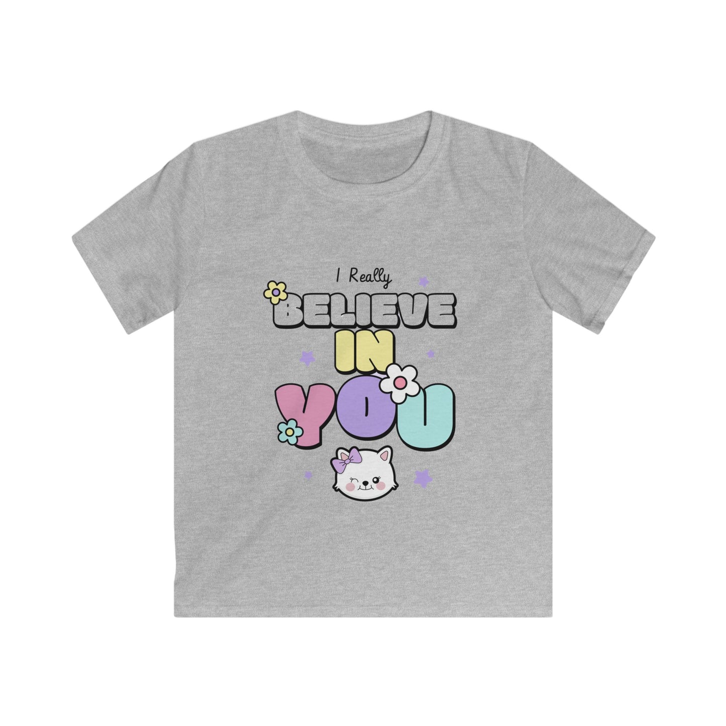 Kids Tee - 'i really believe in you' Inspirational Shirt