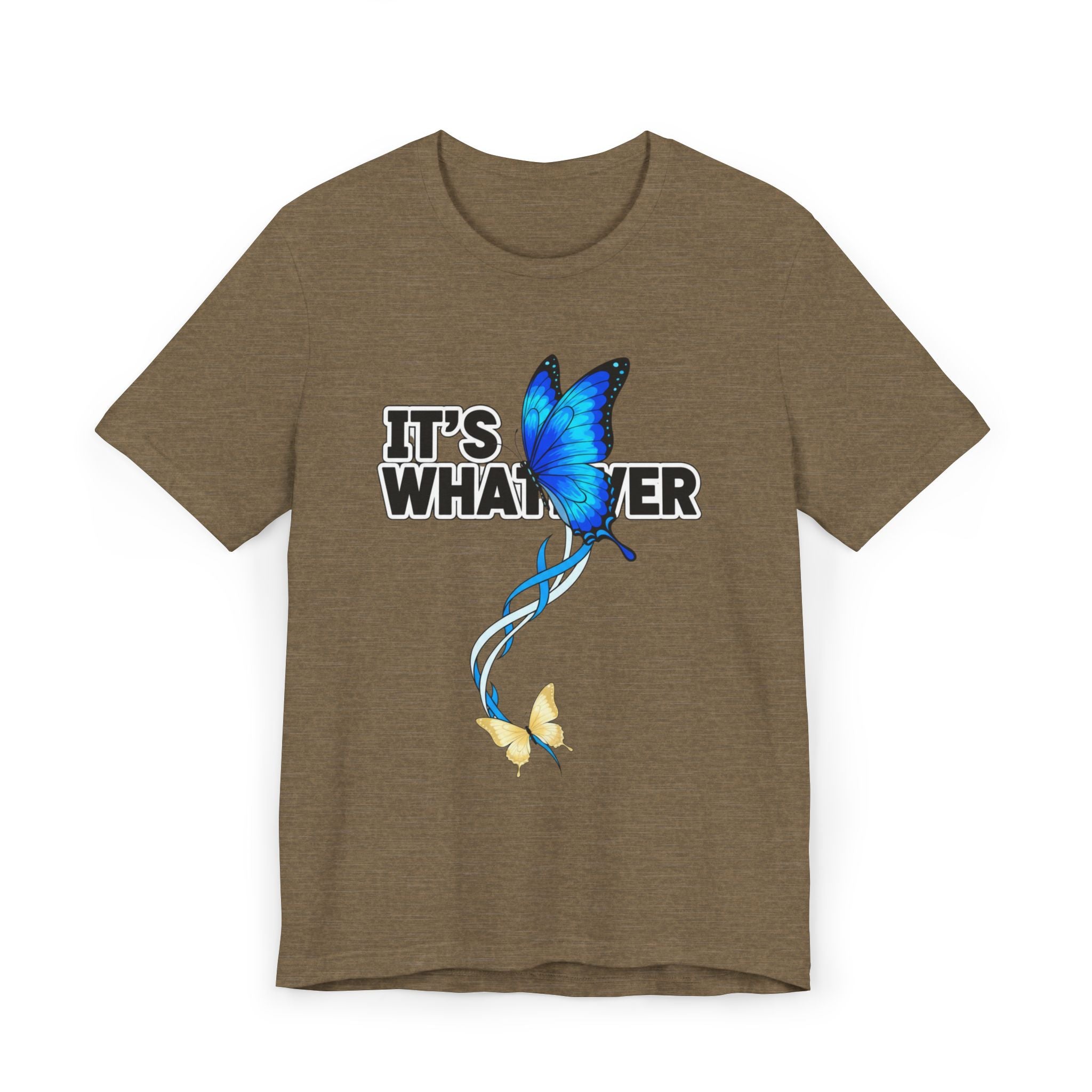 It's Whatever Blue Butterfly Tee