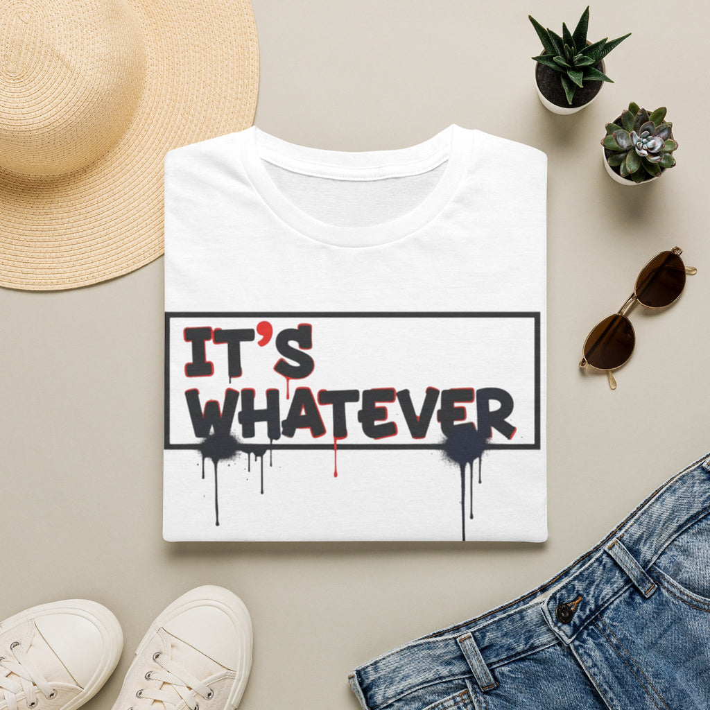 IT'S WHATEVER Drip Graffiti Graphic Tee