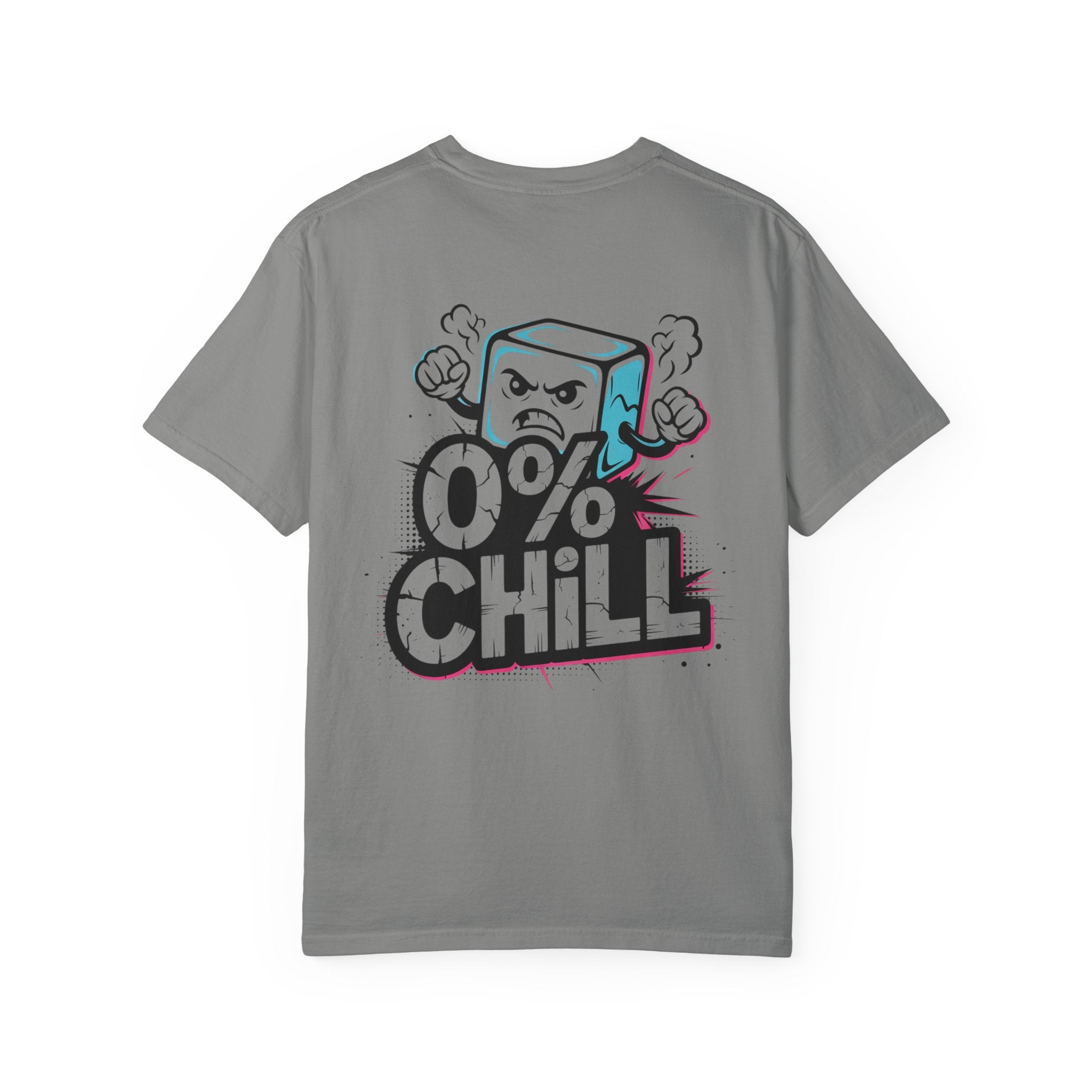 T-Shirt — '0% Chill' Angry Ice Cube Graphic Tee