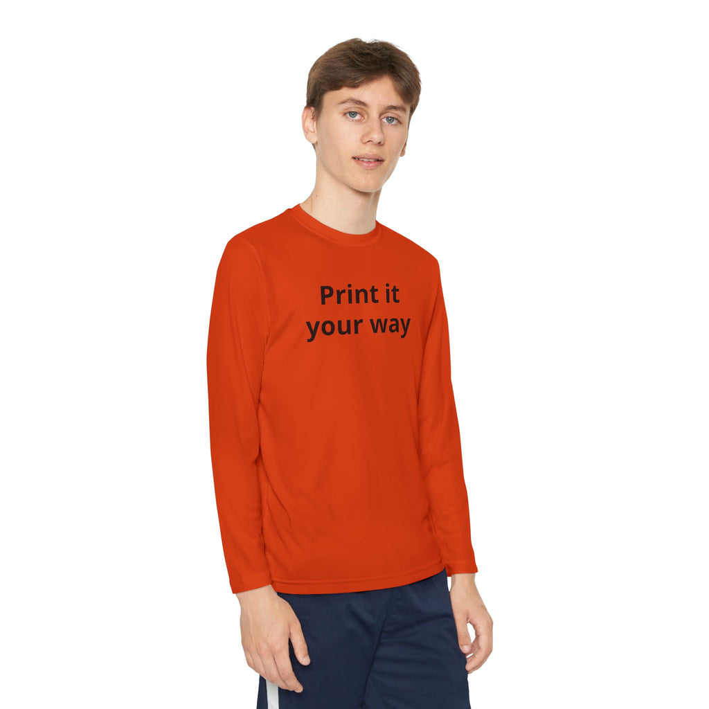 Youth Long Sleeve Performance Tee