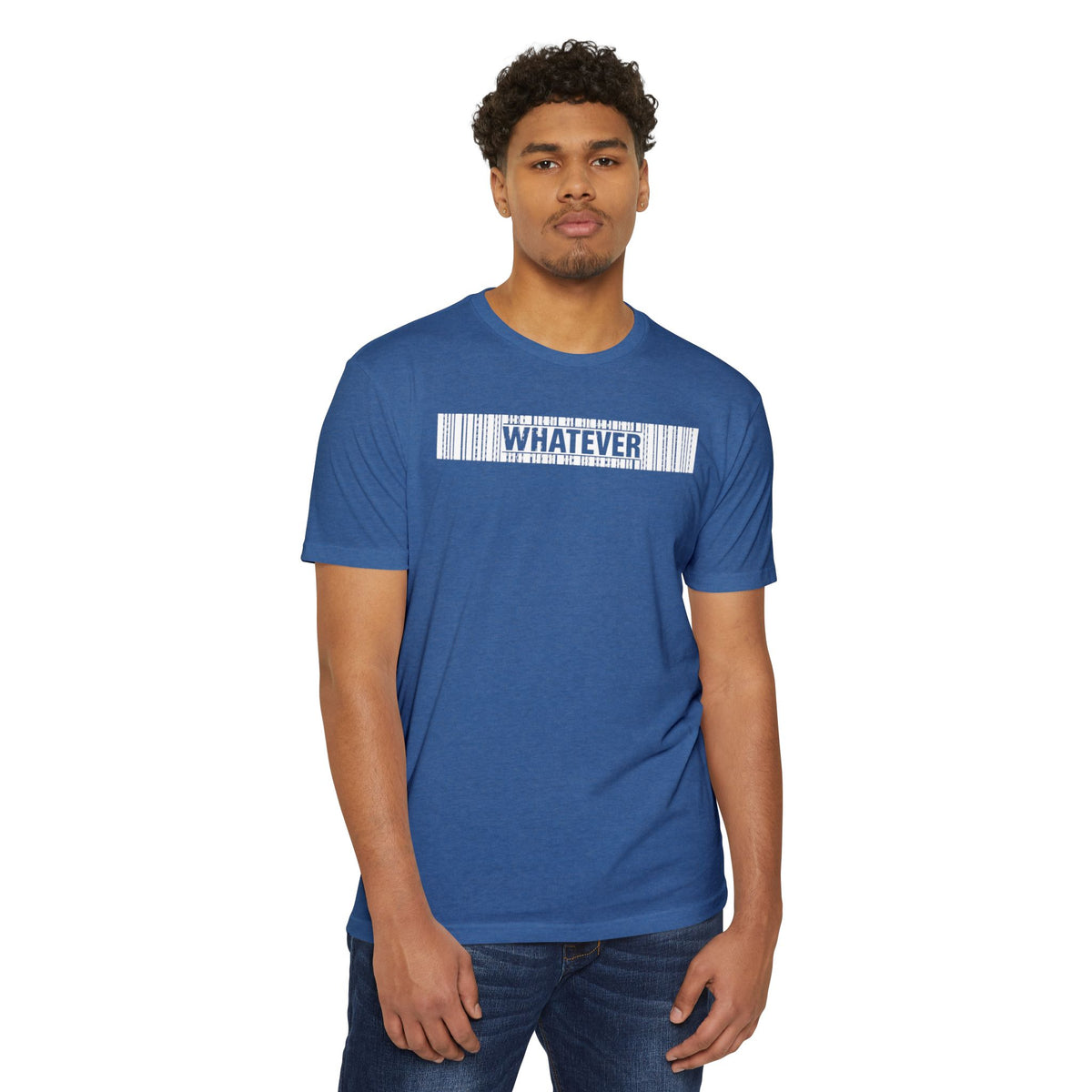 WHATEVER Barcode T-Shirt