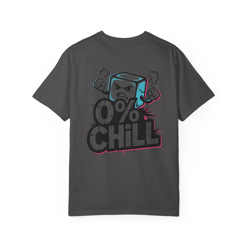 T-Shirt — '0% Chill' Angry Ice Cube Graphic Tee