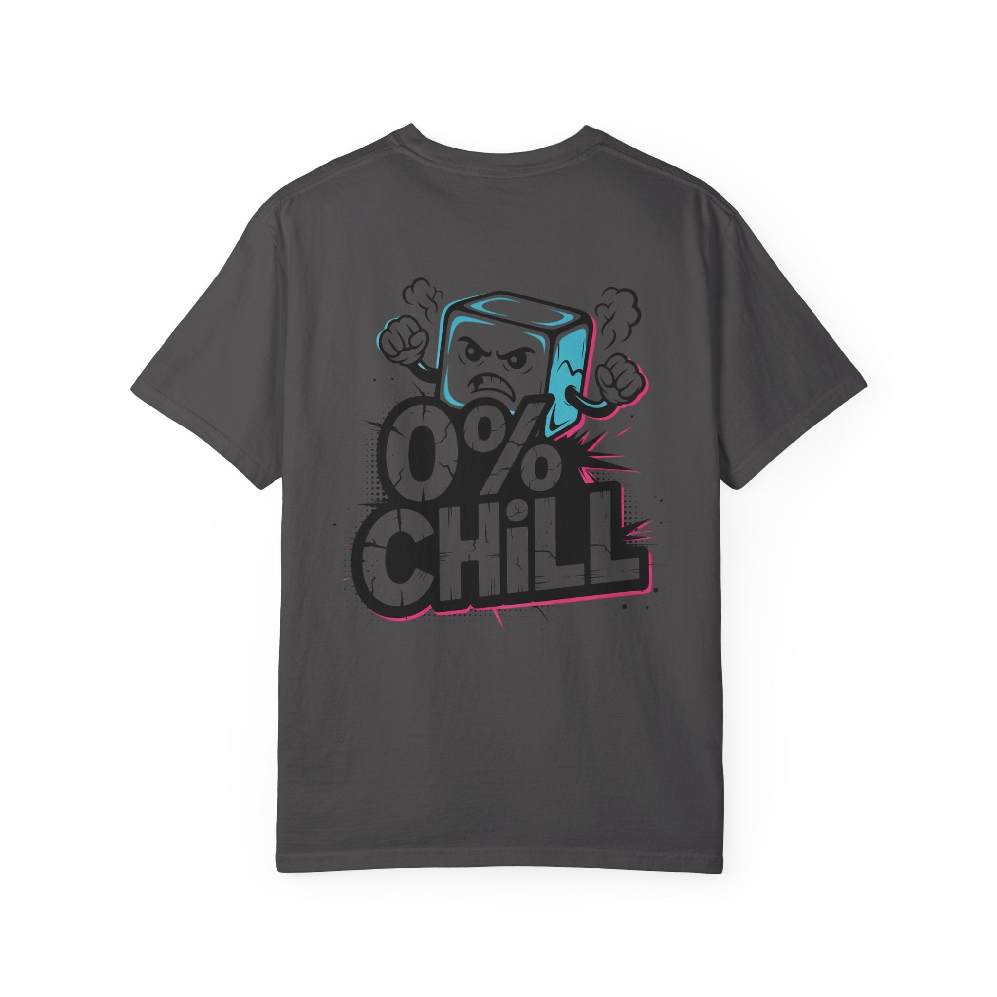 T-Shirt — '0% Chill' Angry Ice Cube Graphic Tee