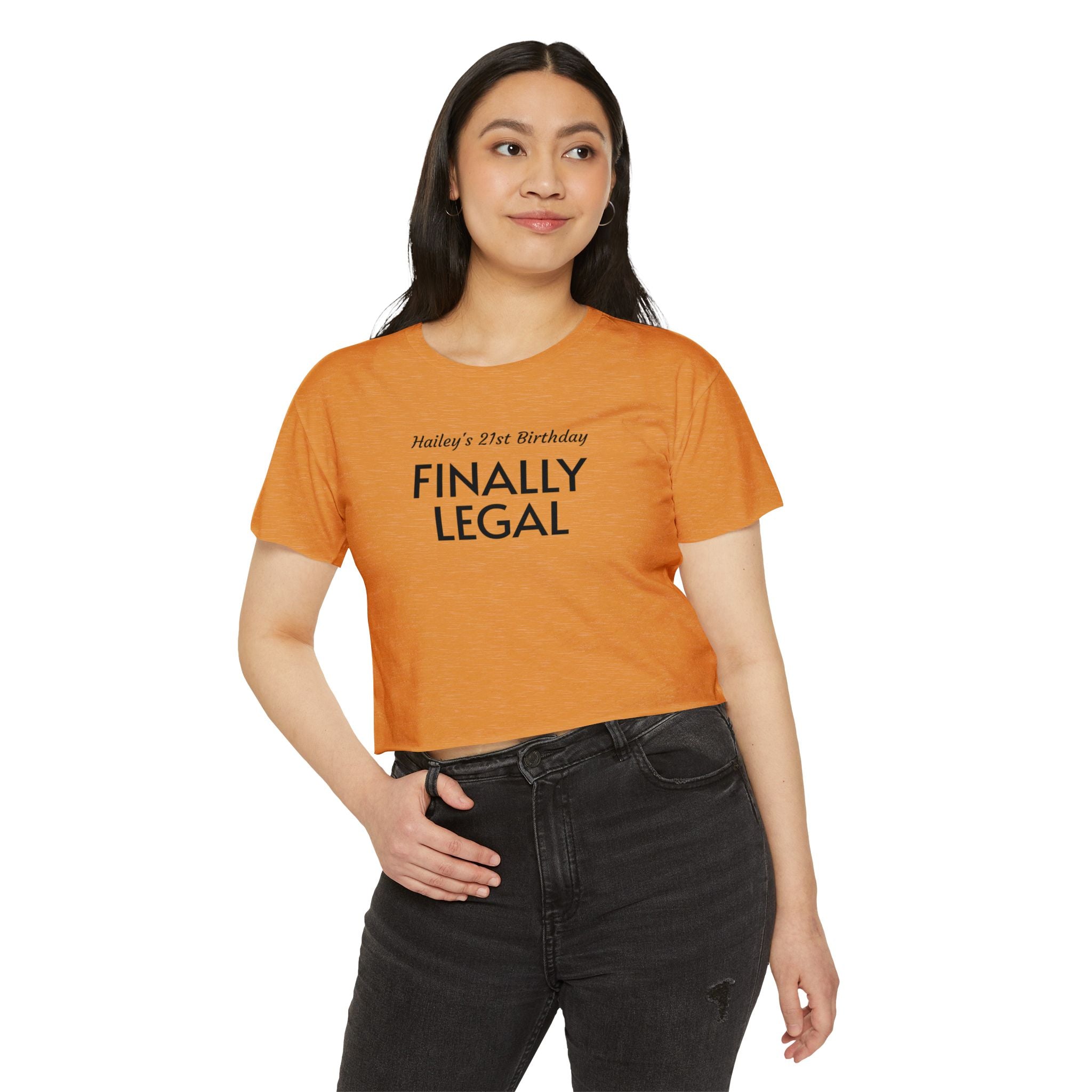 Finally Legal Crop Top