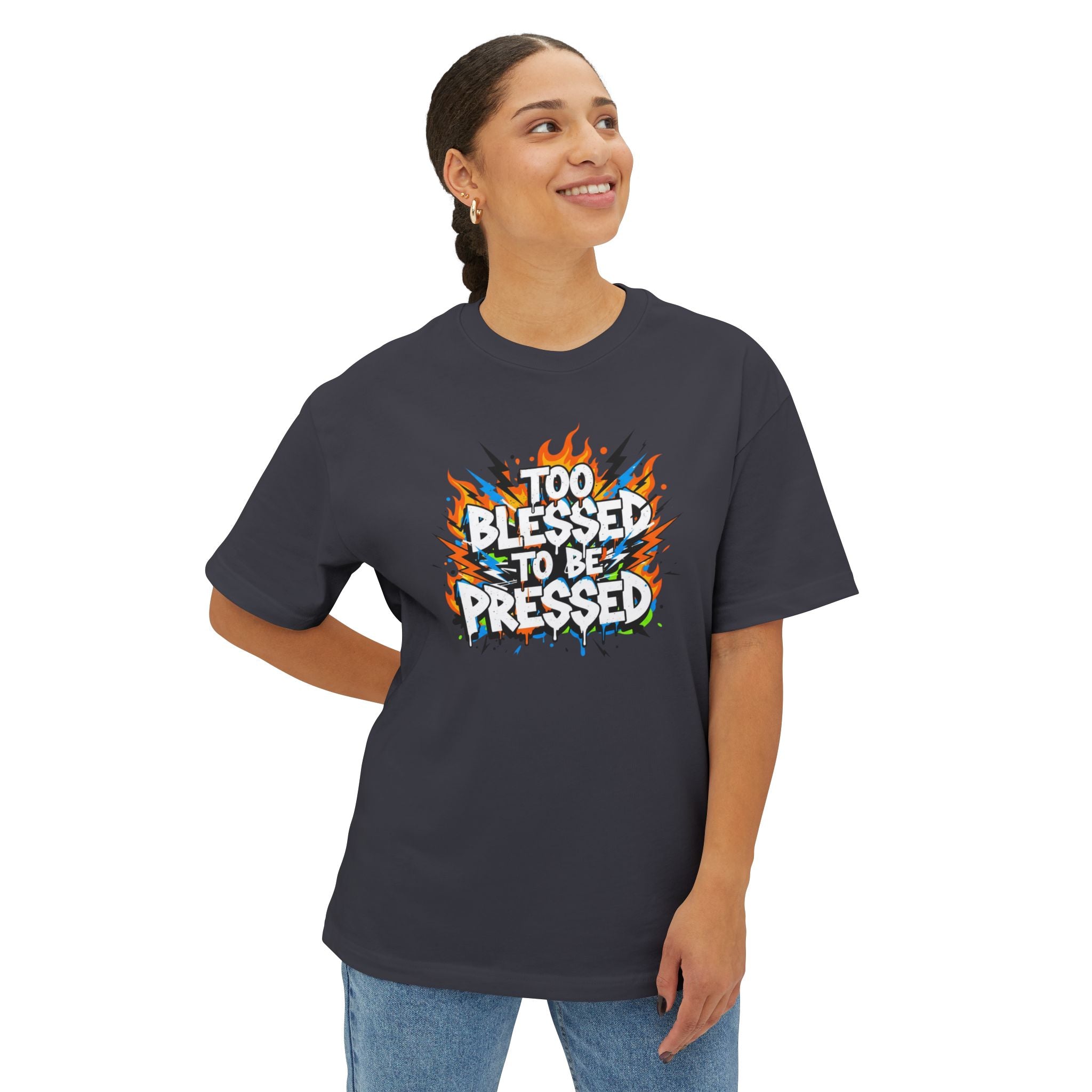 Too Blessed to Be Pressed Tee