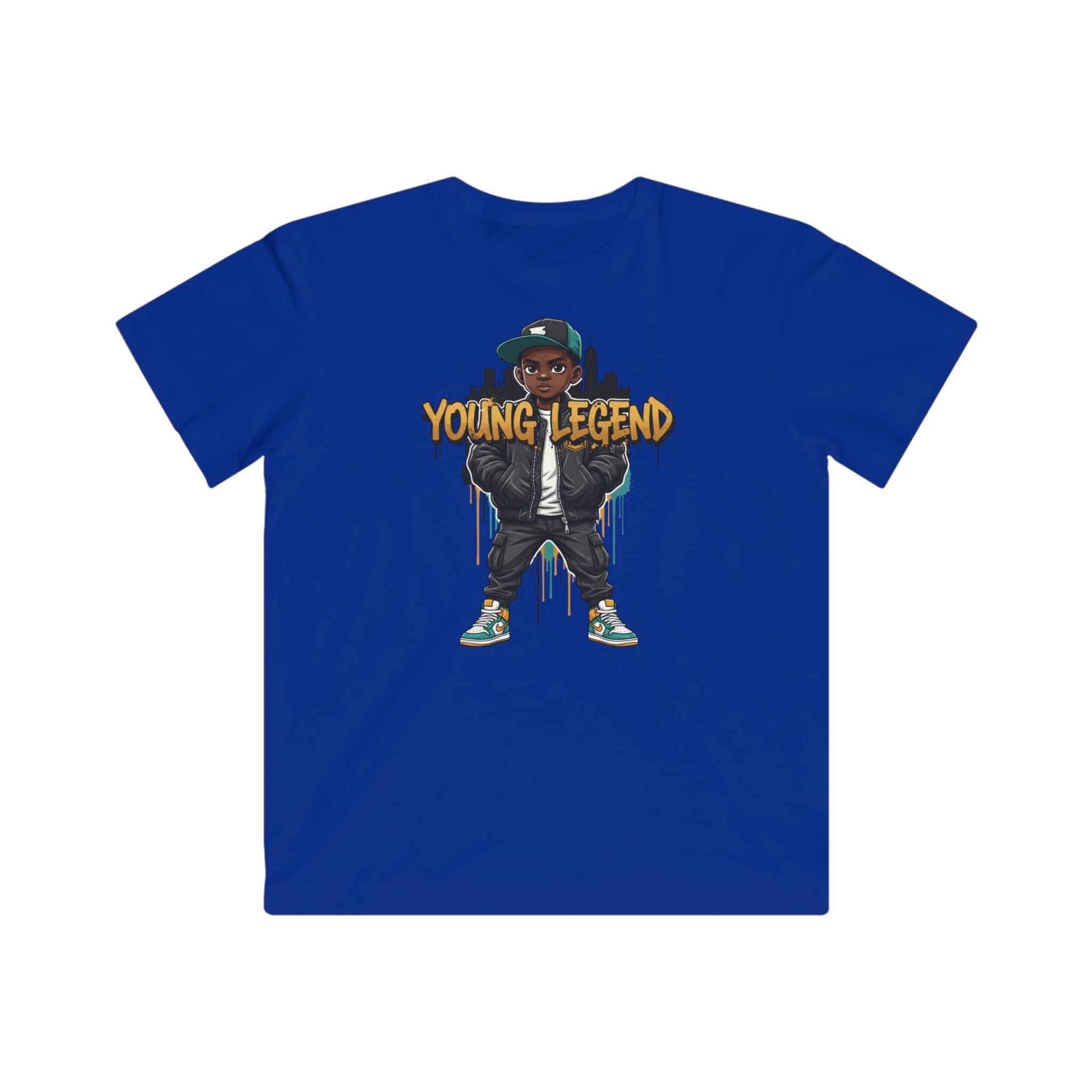 Kids "Young Legend" Graphic Tee — Urban Boy Streetwear