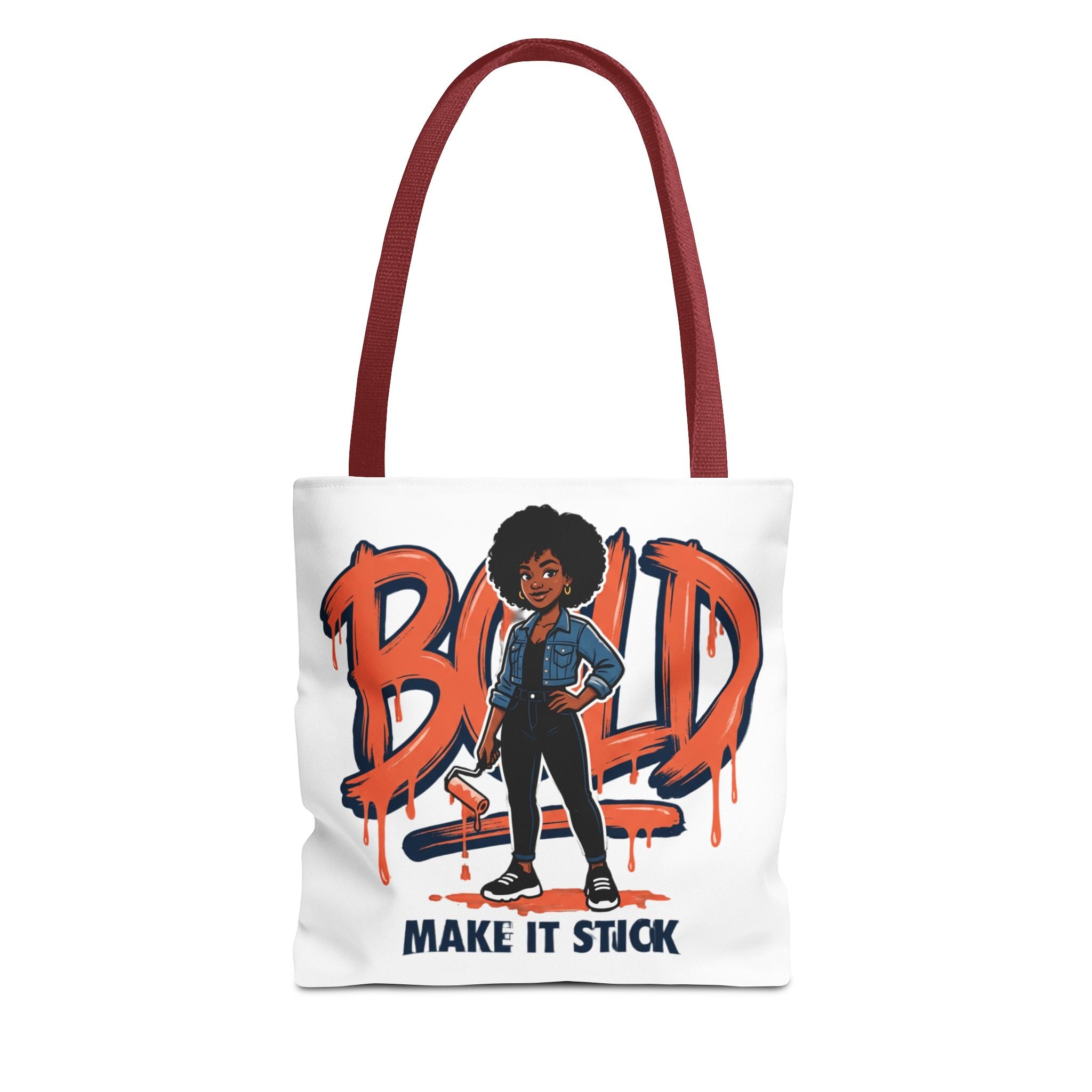 Bold Make It Stick Tote Bag
