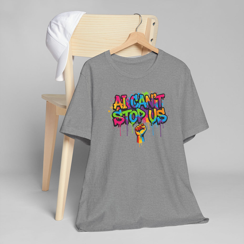 AI Can't Stop Us Graffiti Tee