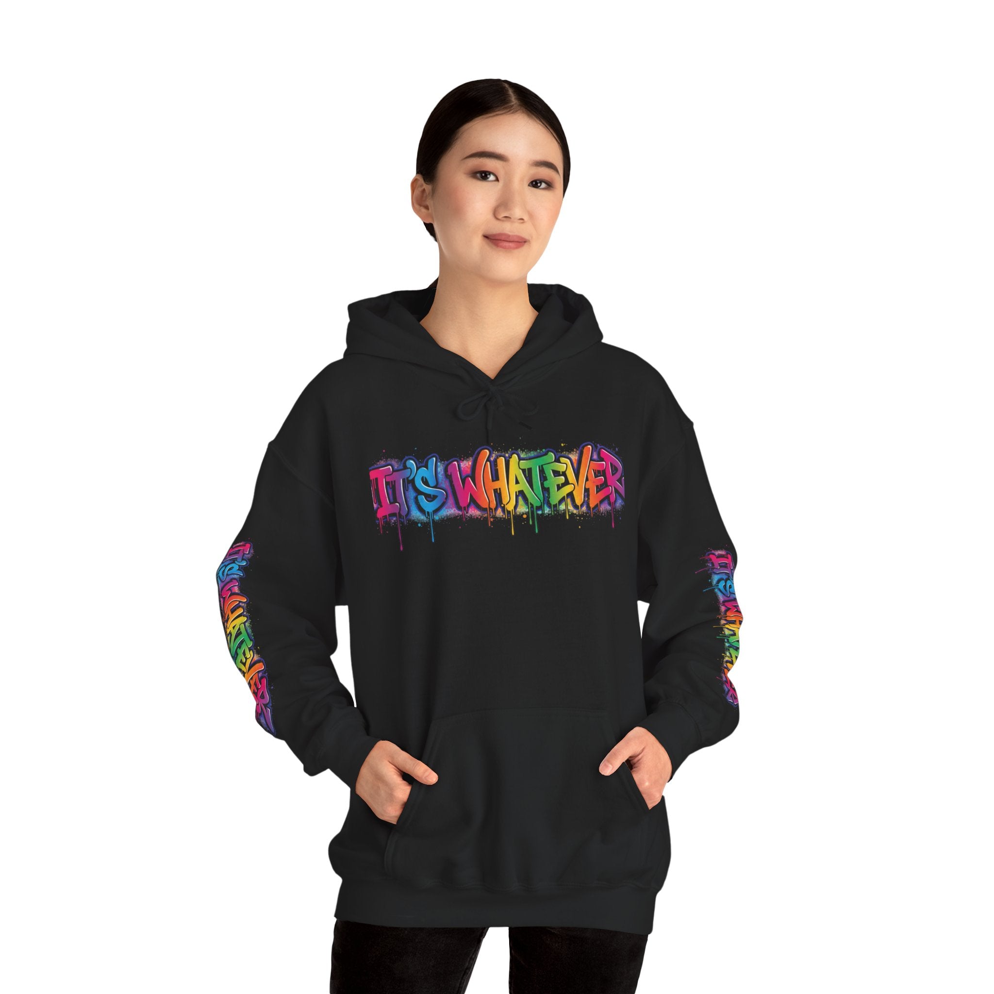 IT'S WHATEVER Drip Hoodie — Streetwear Pullover
