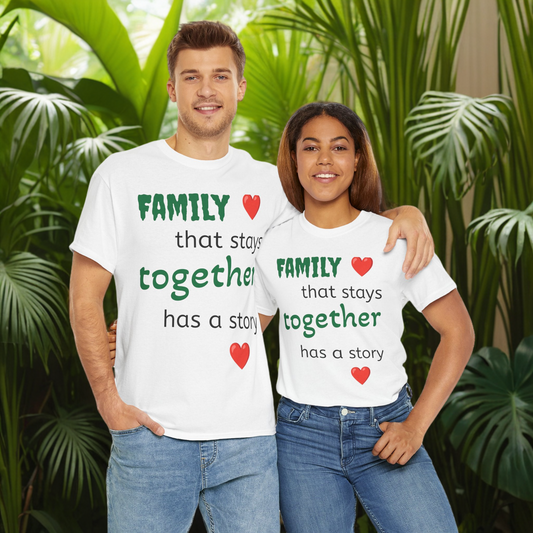 Family Together Tee - Unisex Cotton Shirt