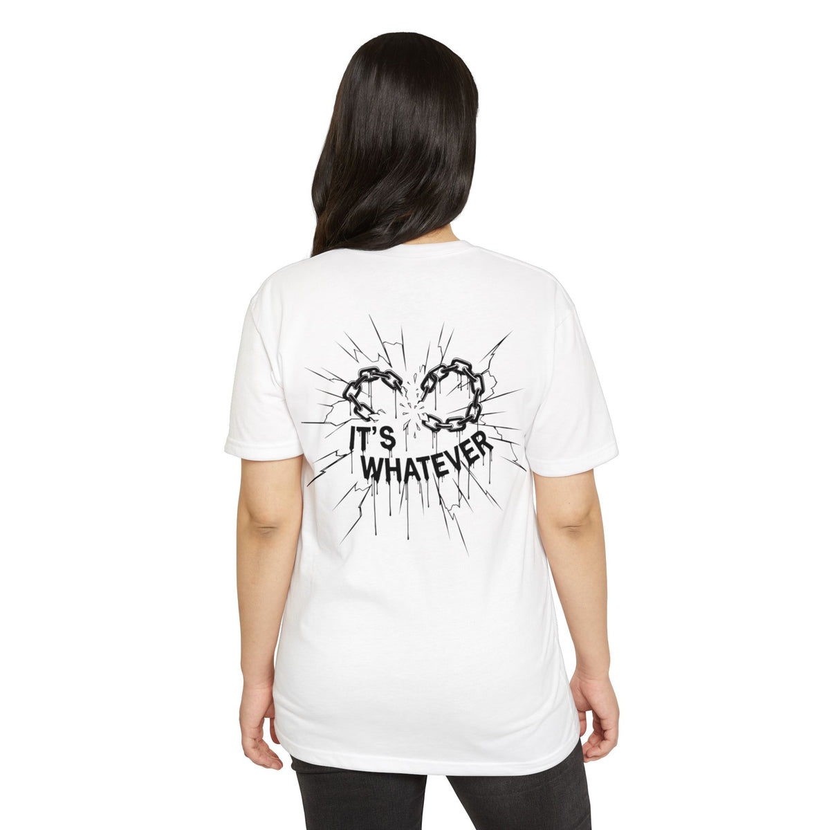 IT'S WHATEVER Broken Chain Graphic Tee | Urban Streetwear