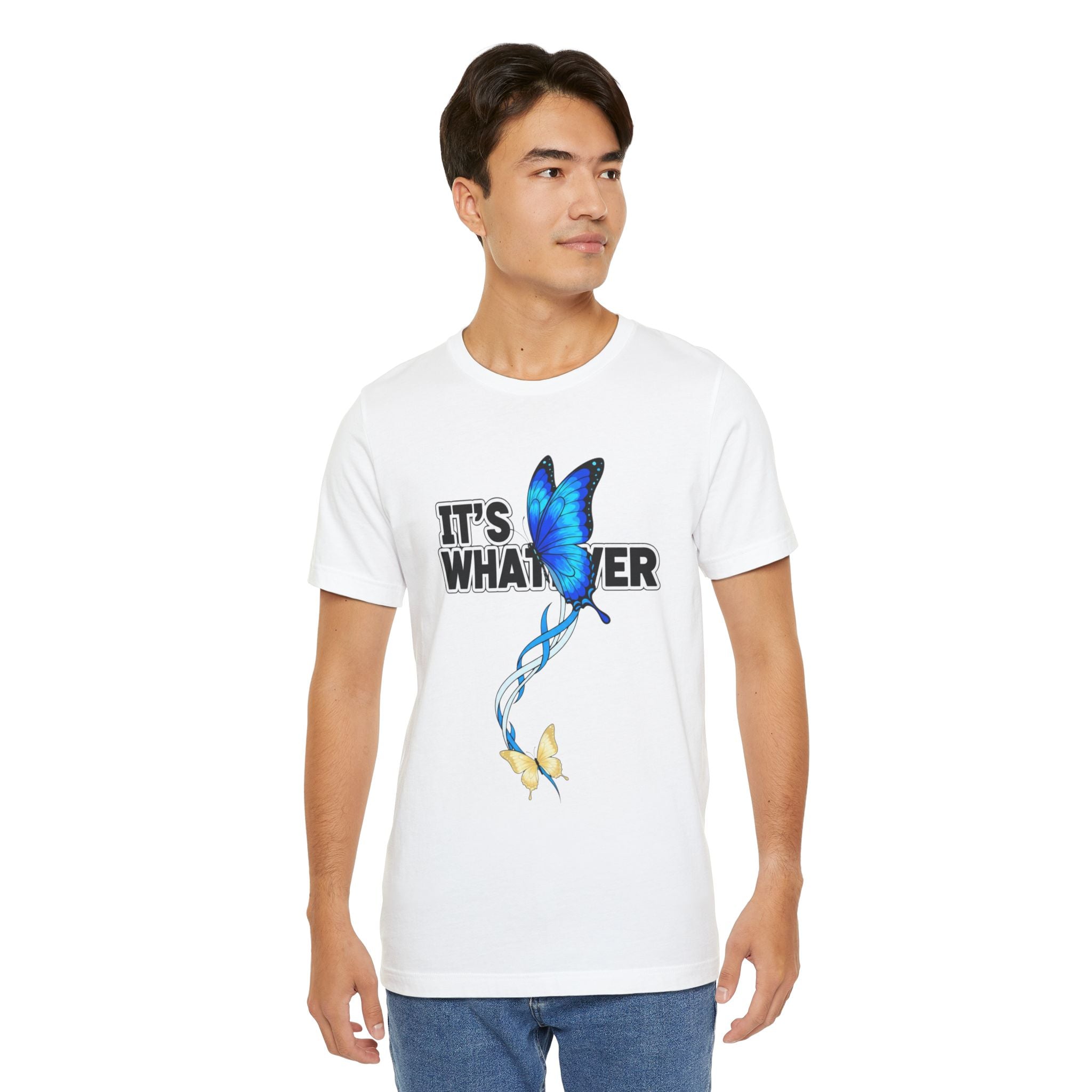 It's Whatever Blue Butterfly Tee