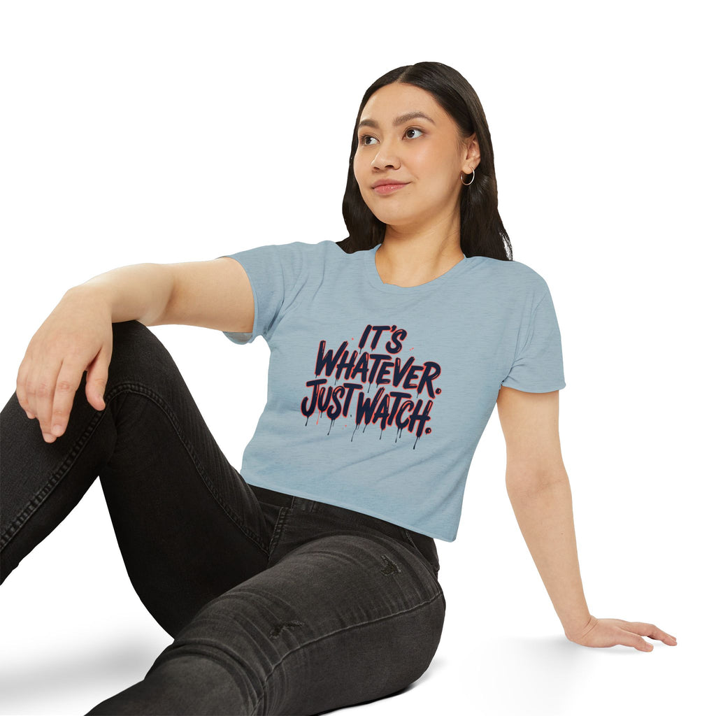 Just Watch Crop Top