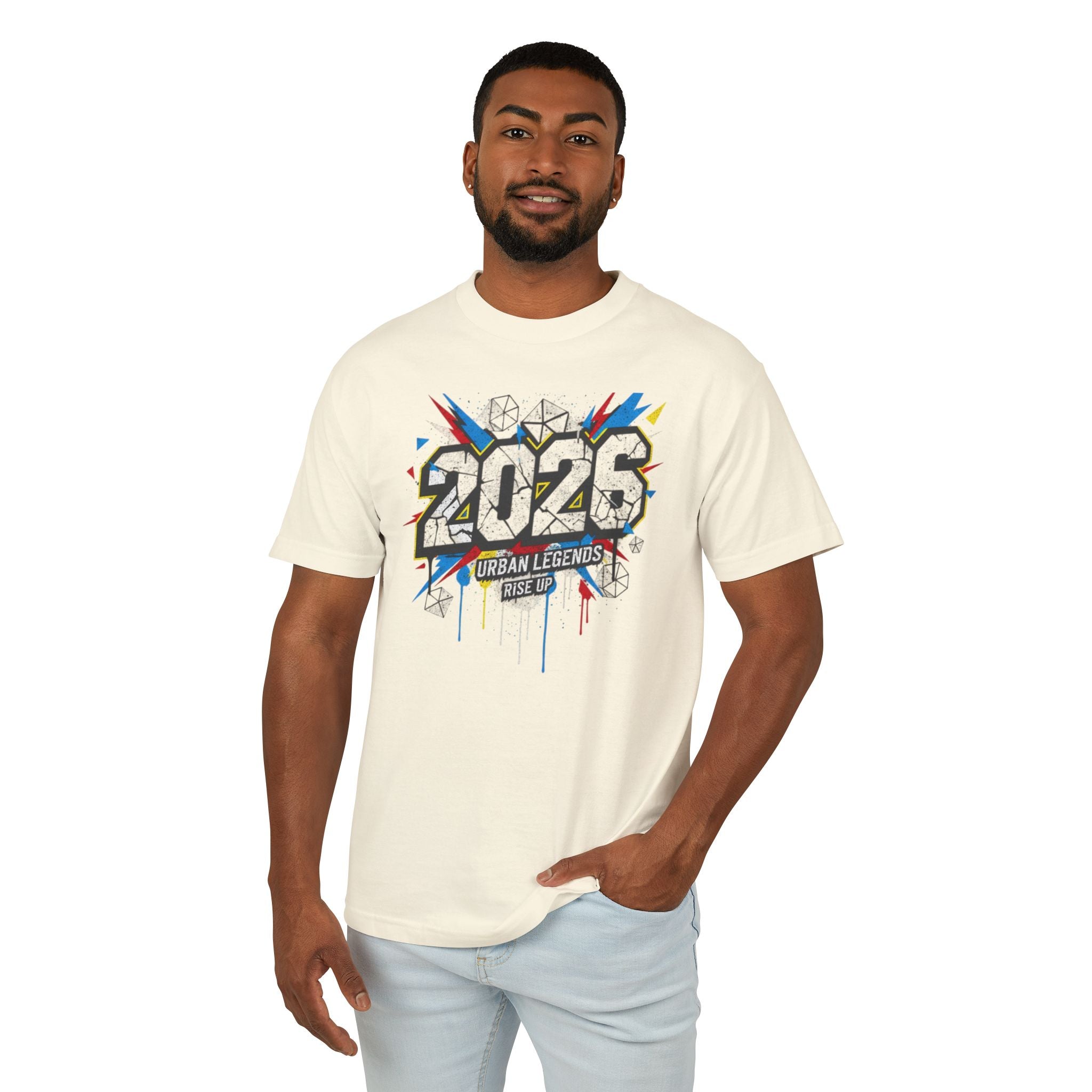 2026 Street Art Graphic Tee - Urban Legends College Streetwear T-Shirt