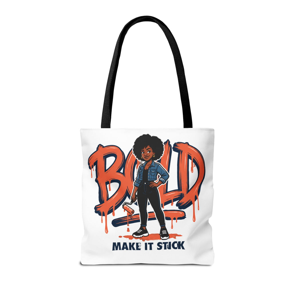 Bold Make It Stick Tote Bag