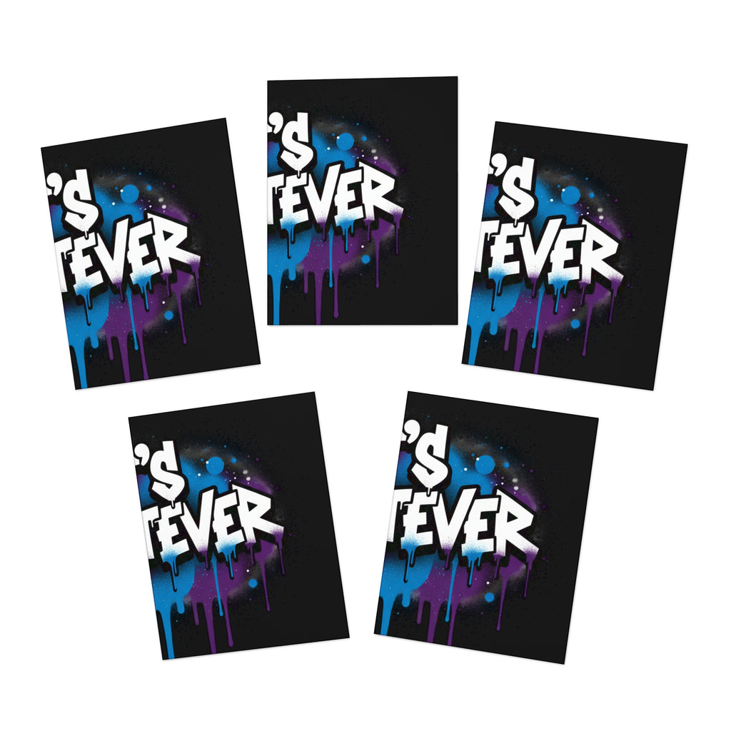 It's Whatever Graffiti Cards 5-Pack