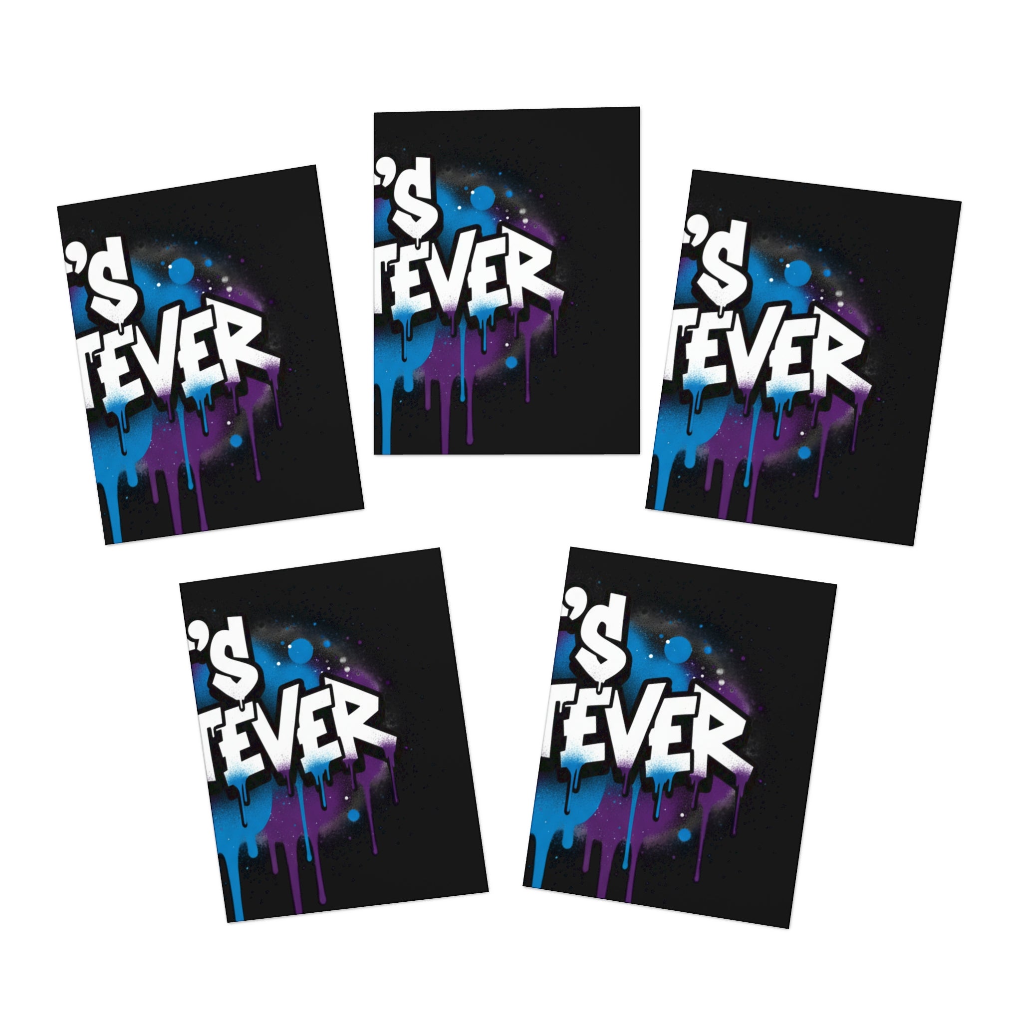 It's Whatever Graffiti Cards 5-Pack