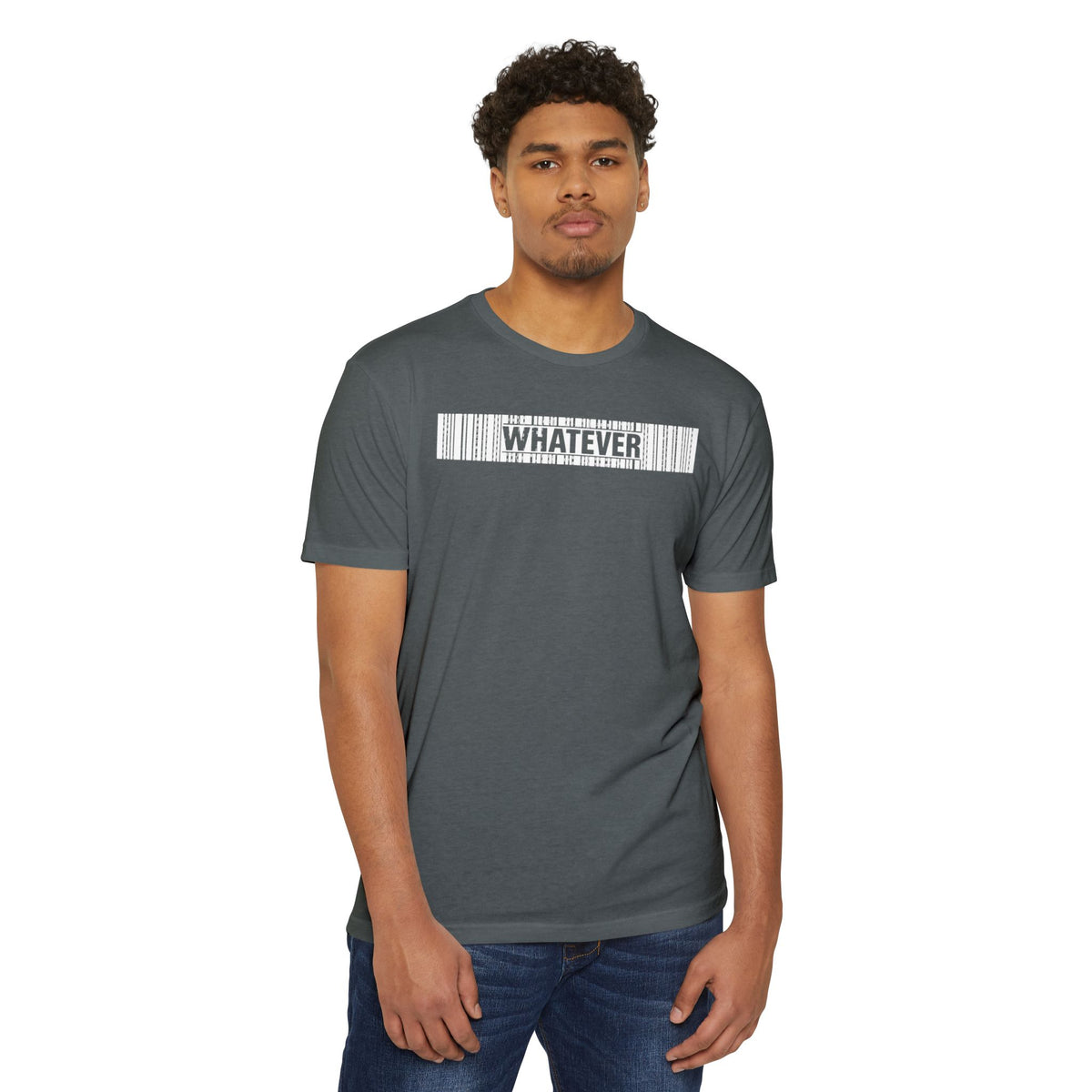 WHATEVER Barcode T-Shirt