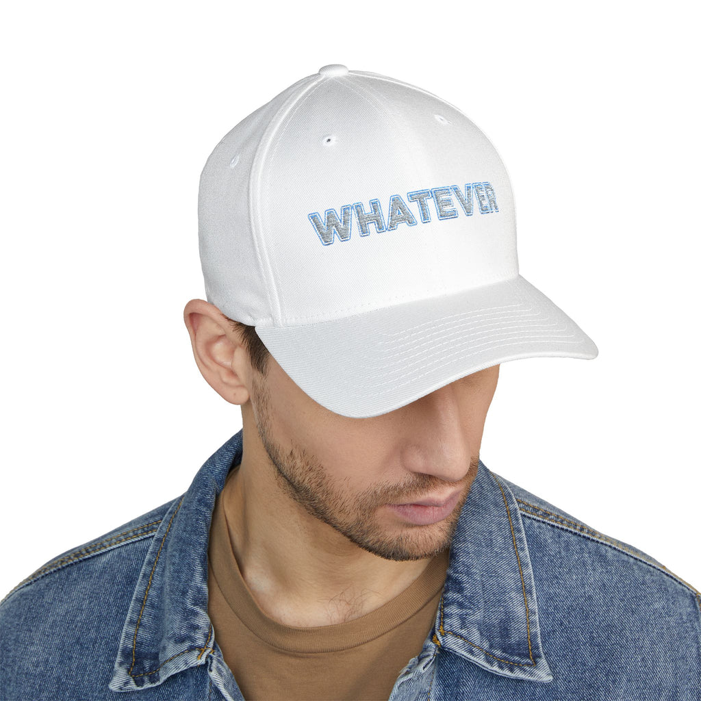 IT'S WHATEVER Structured Closed-Back Cap
