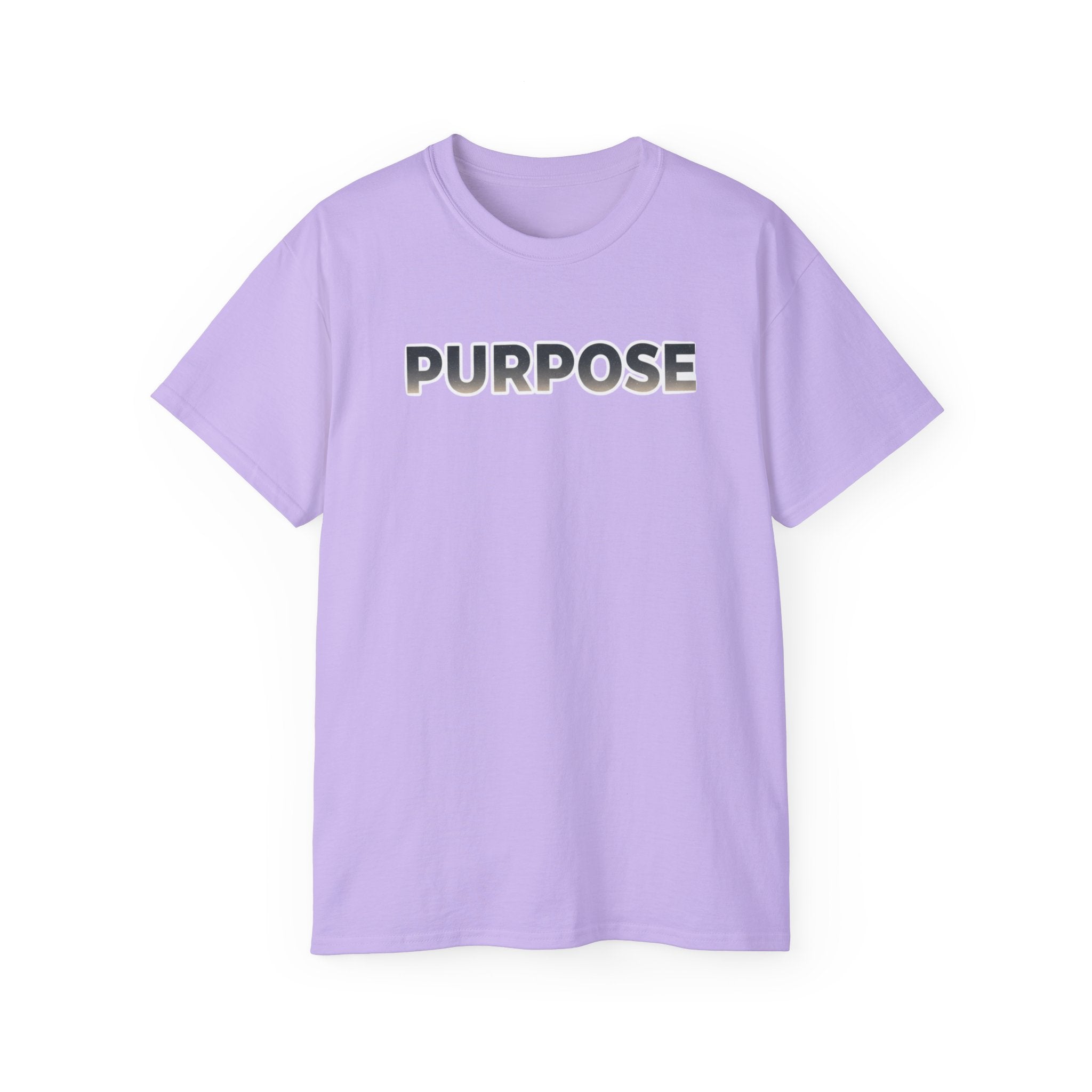 Purpose Front Synchronized Back Graphic Tee - Motivational Streetwear T-Shirt