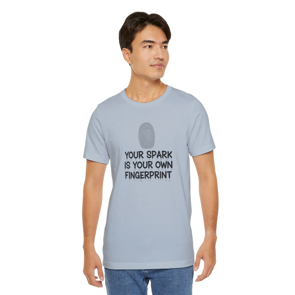 Your Spark Fingerprint Tee | Born to Stand Out