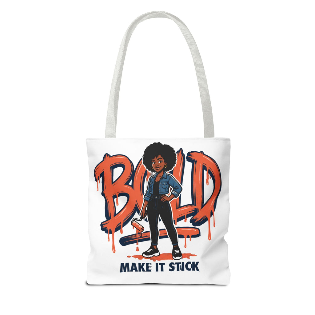 Bold Make It Stick Tote Bag