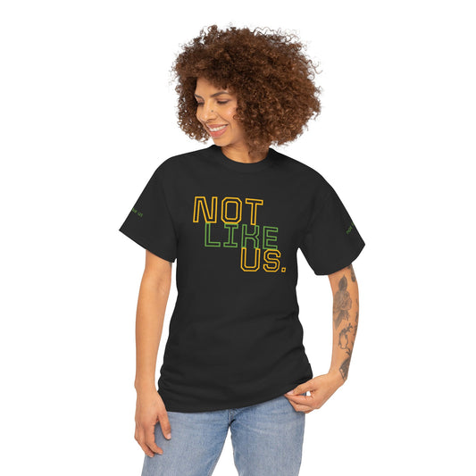 Unisex Heavy Cotton Tee - "NOT LIKE US" Statement Tee