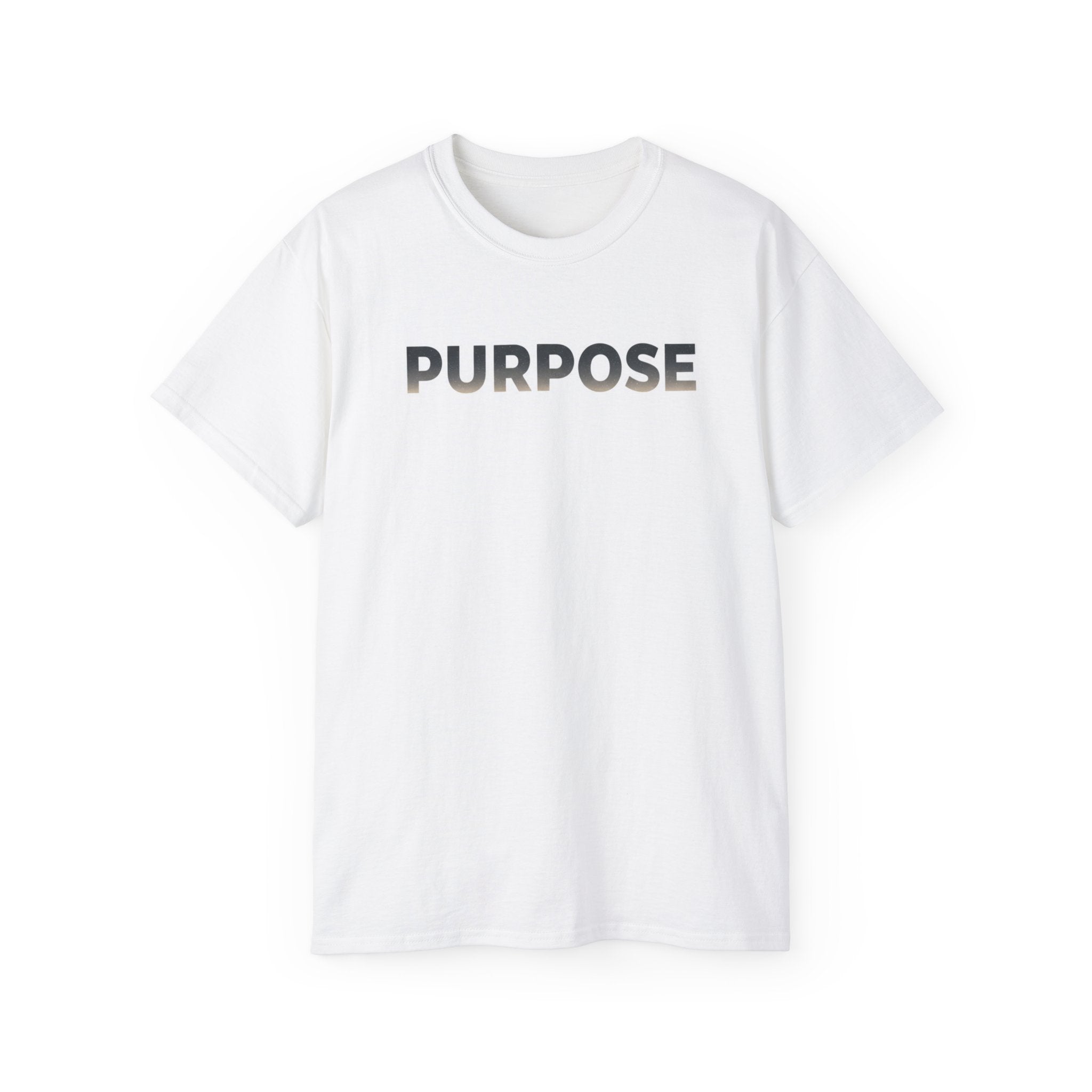 Purpose Front Synchronized Back Graphic Tee - Motivational Streetwear T-Shirt